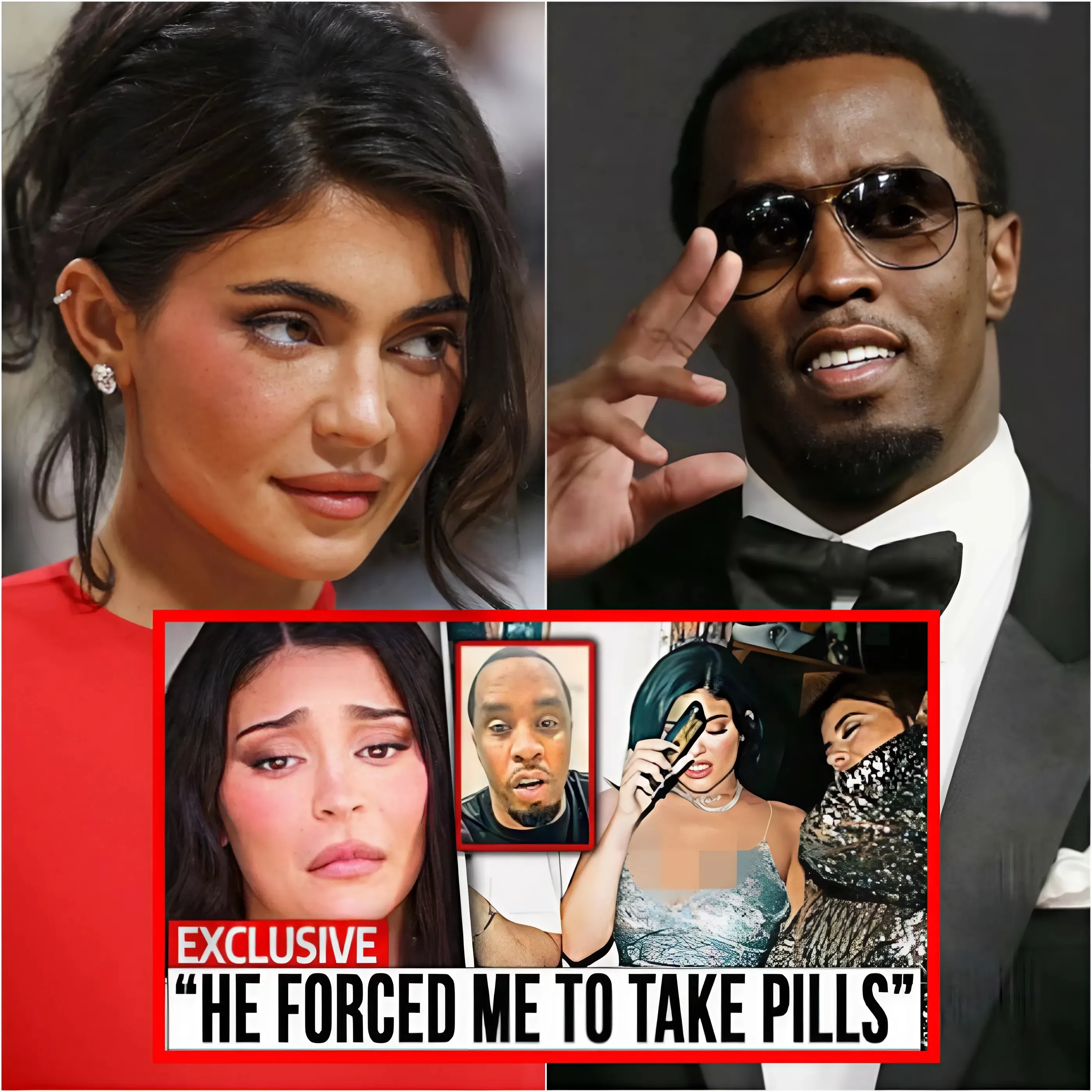 New Footage Of Diddy, Kim Kardashian, And Kylie Jenner’S Party Changes Everything