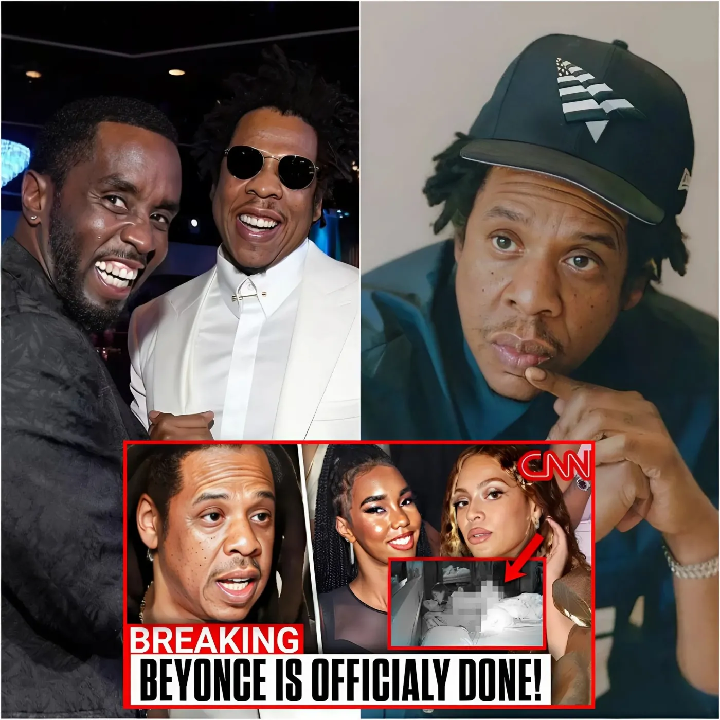 Jay-Z Concerned After Leaked Shocking Tape of Beyoncé with Diddy’s Daughter: What We Know So Far