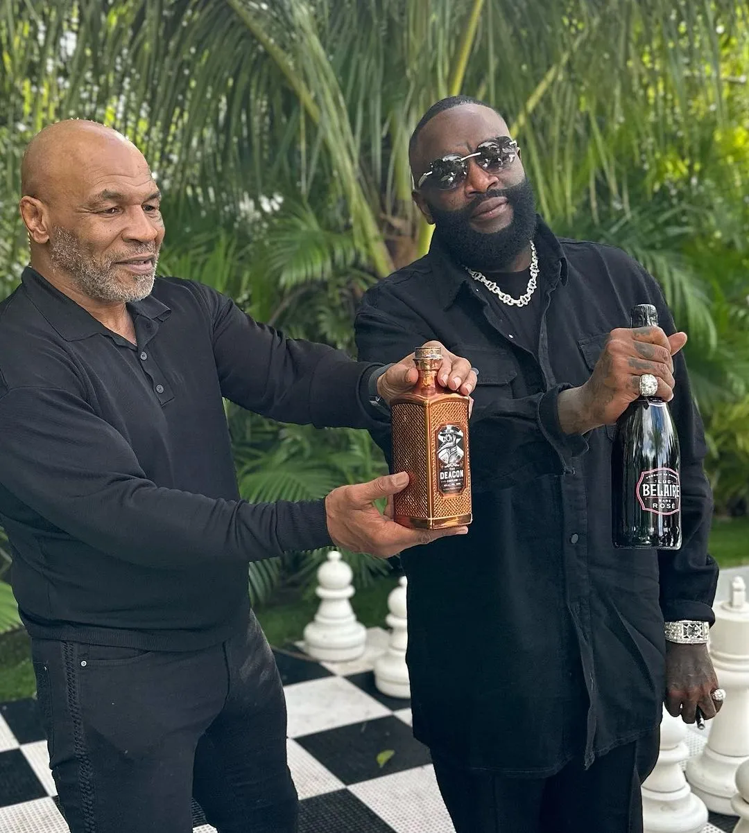 Rick Ross Surprises Mike Tyson With A Rolls-Royce Cullinan Cake To Celebrate His Son’S Ufc Victory (Video)