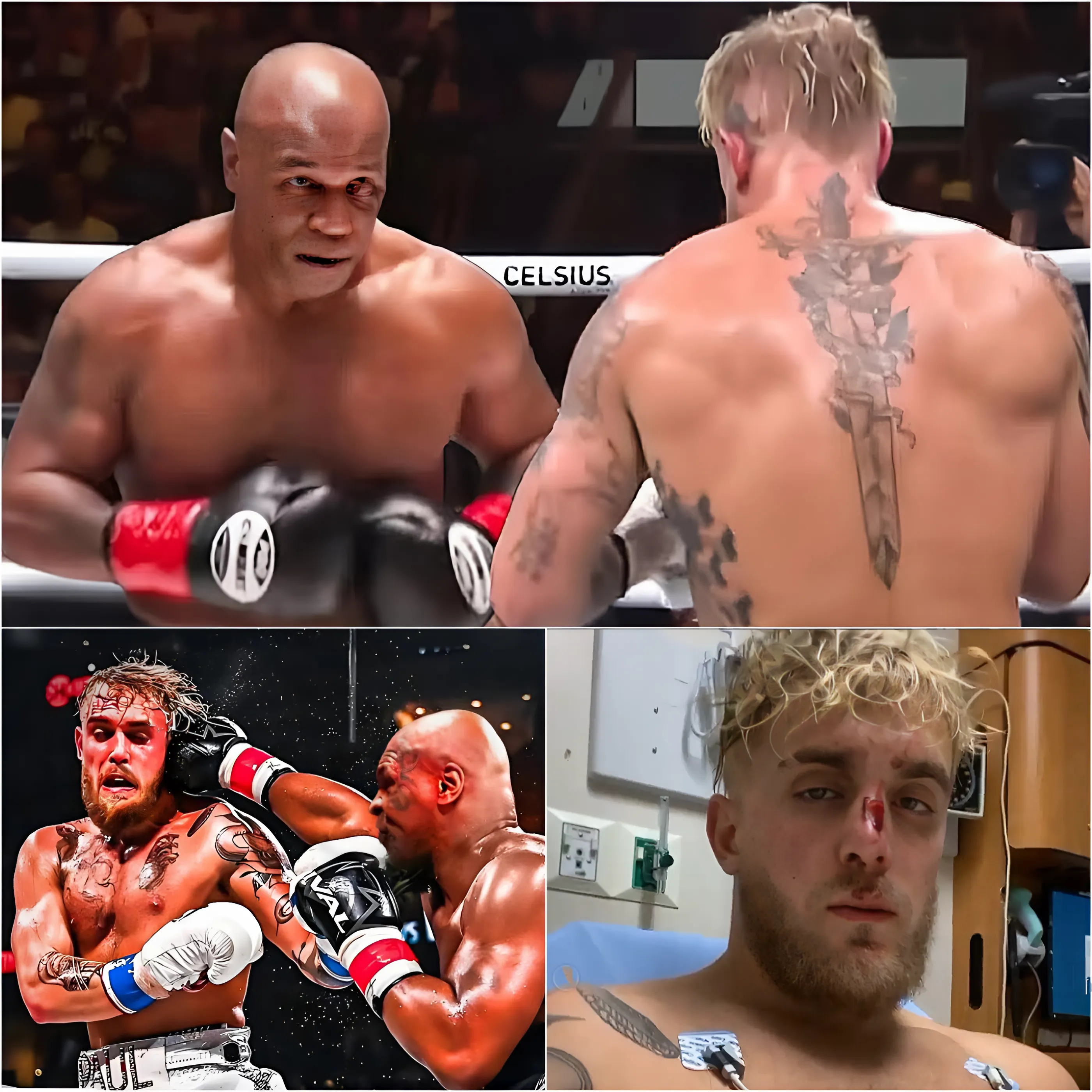 Mike Tyson Defeated Jake Paul After Only 40 Seconds In A Match That Attracted The Whole World