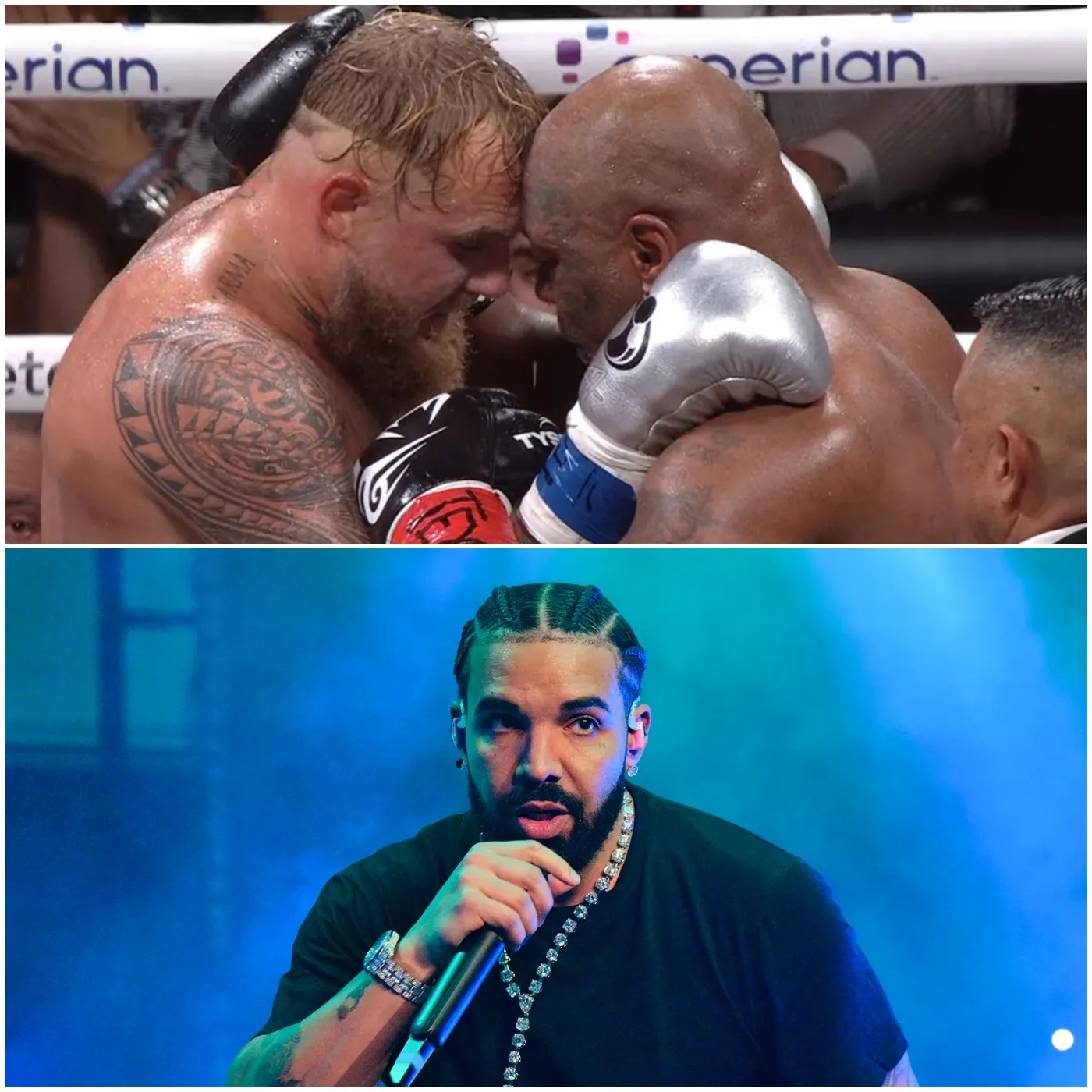 Drake Loses $355,000 Betting on Mike Tyson to Beat Jake Paul