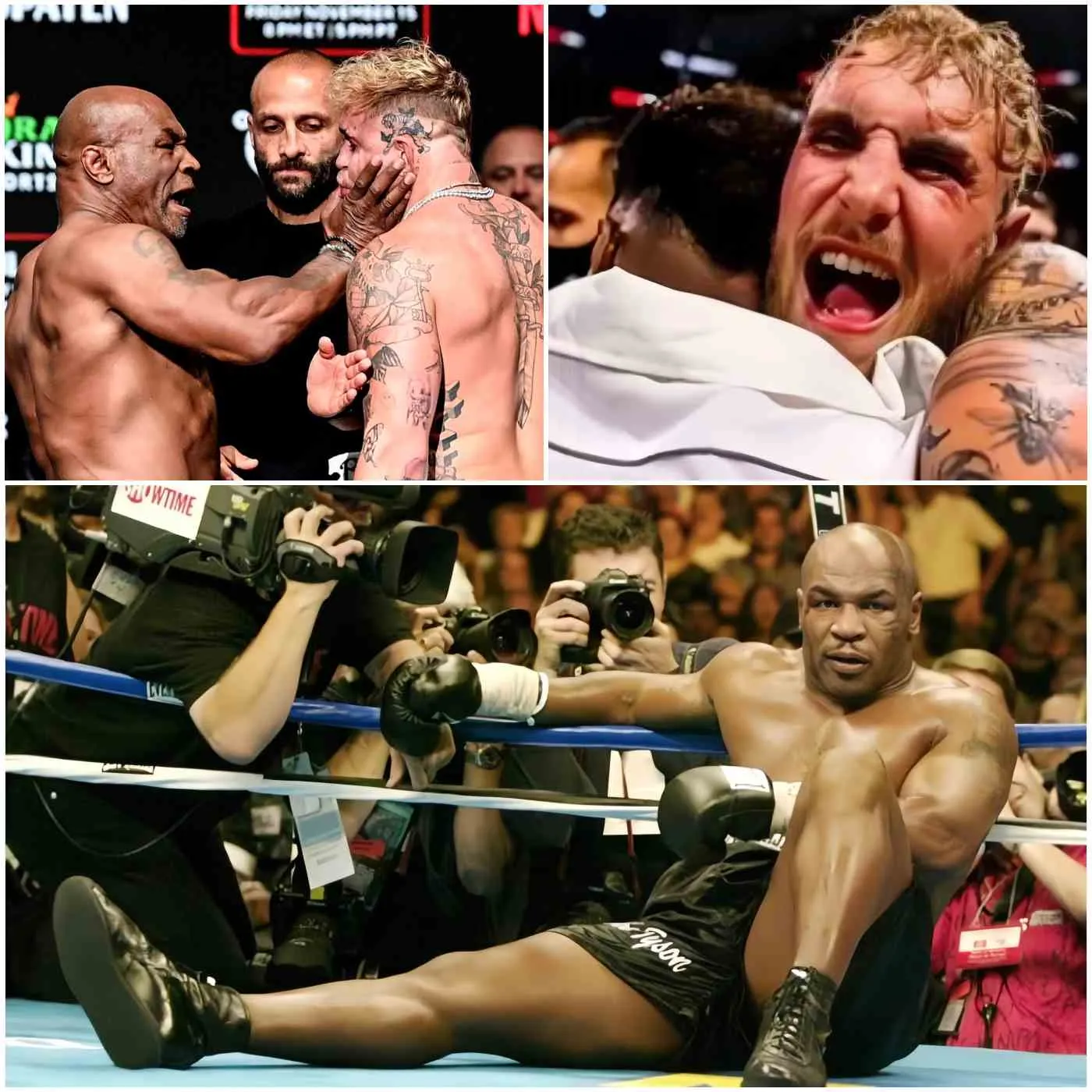 🔥“Fall Of The Legend Icon” Jake Paul Knocks Out Mike Tyson In Round One Of Exclusive Sparring Match