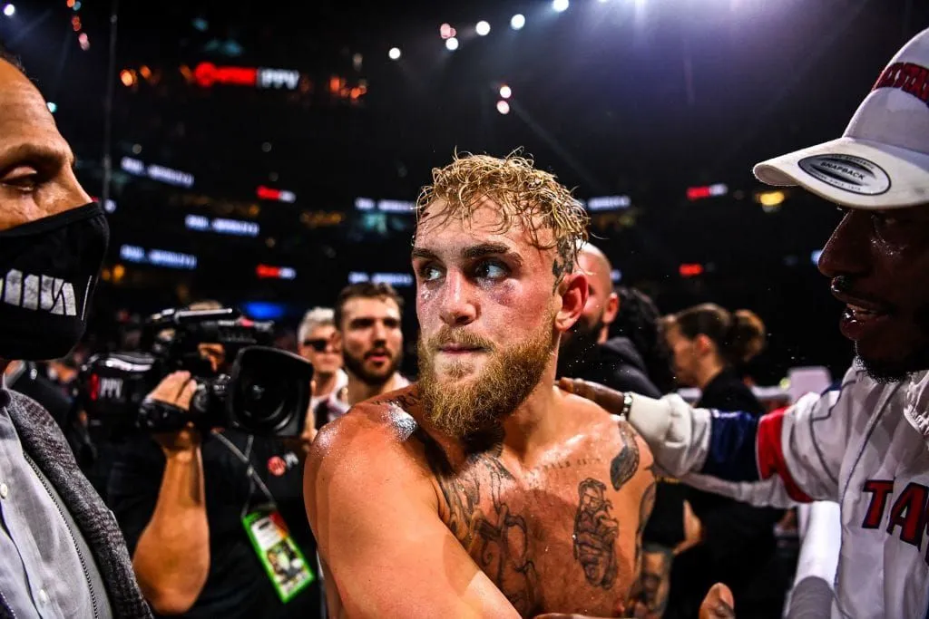 Jake Paul Breaks Down In Tears As He Announces His Retirement After Losing To Boxing Legend Mike Tyson In A Brutal 50-Second Knockout