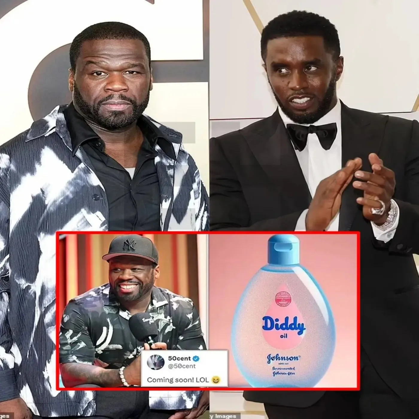 ULTIM'ORA: 50 Cent fa UN'ALTRA battuta sull'olio per bambini di Diddy mentre una docuserie incriminante arriva su Netflix.