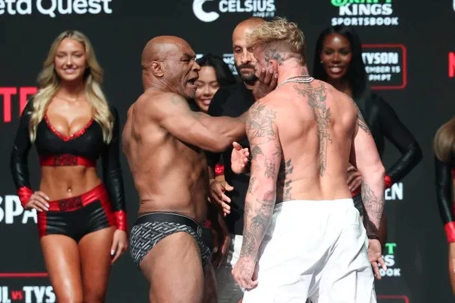 Mike Tyson Slaps Jake Paul During Wild Final Faceoff: ‘He Must Die!’