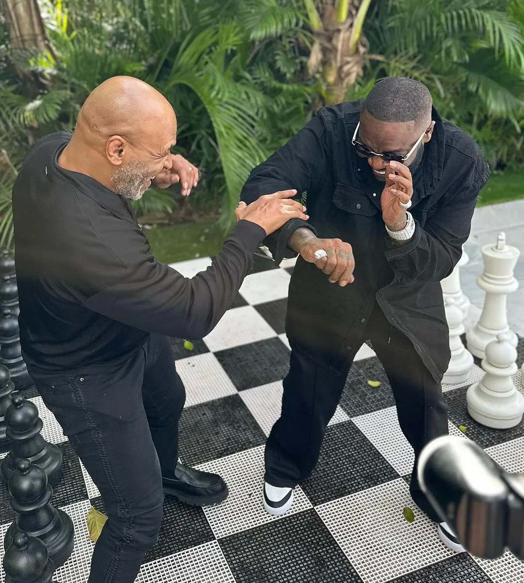 Rick Ross Invited Mike Tyson To Visit His Spacious Georgia Mansion And Asked Him To Teach Him Boxing To Lose Weight