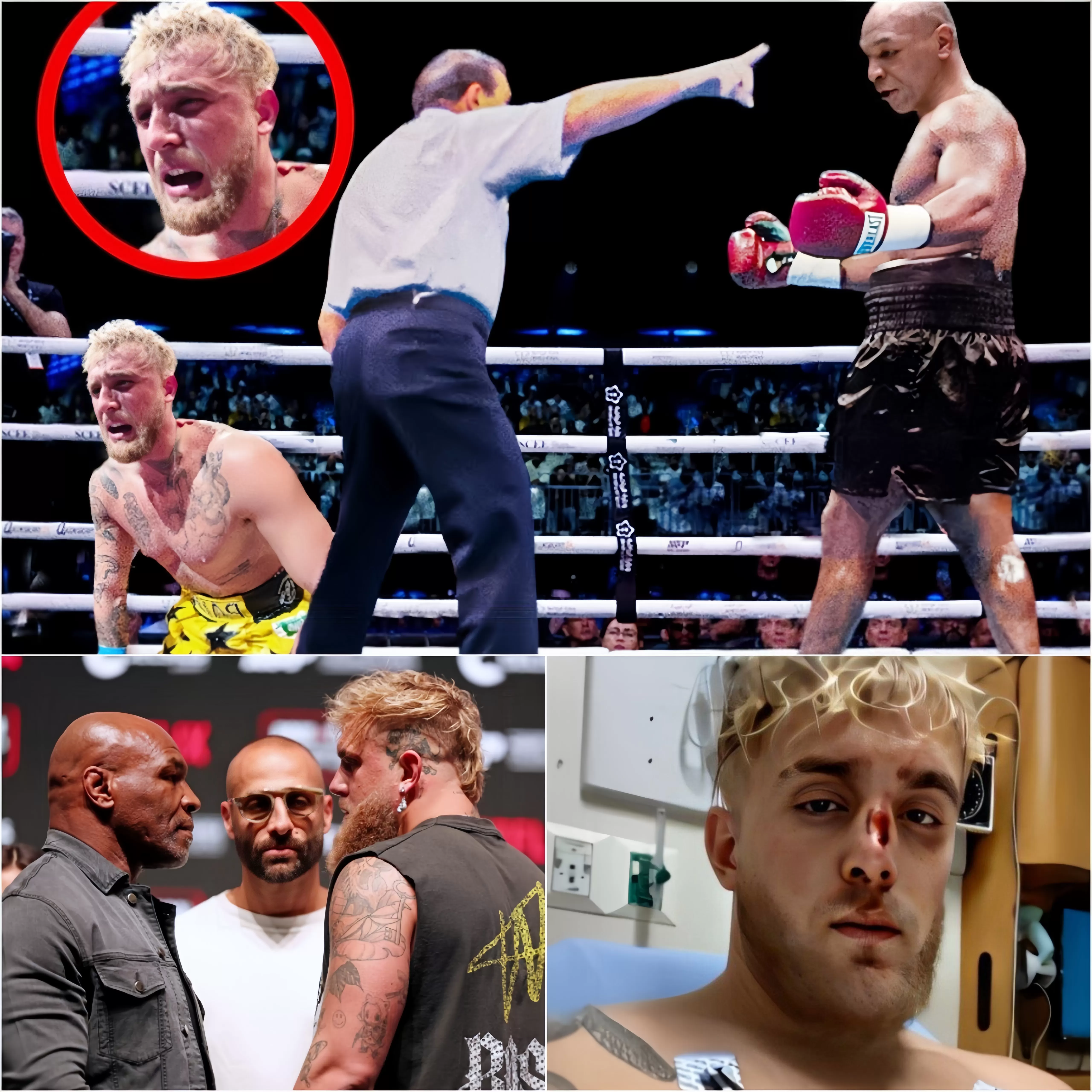 Mike Tyson Attacks Jake Paul At Press Conference After Insulting Tyson’S Daughter