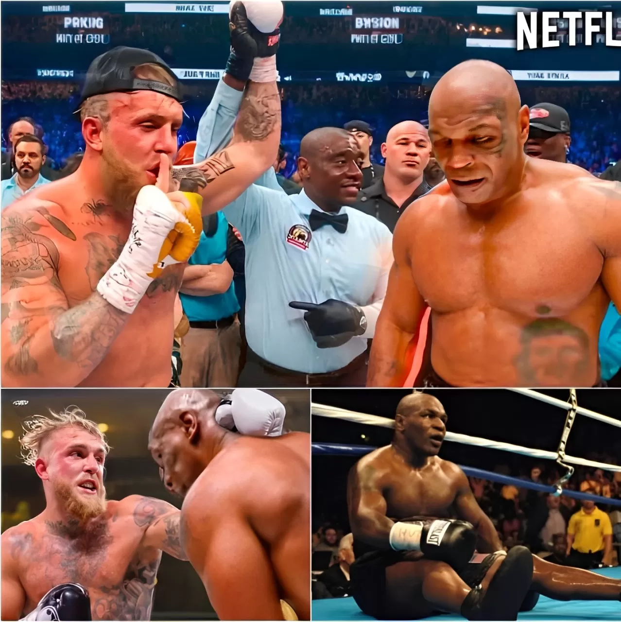 The Shocking Twist! Jake Paul Knocked Out Mike Tyson, Stole $300 Million And Became The First Young Elite Boxer To Beat The Legend