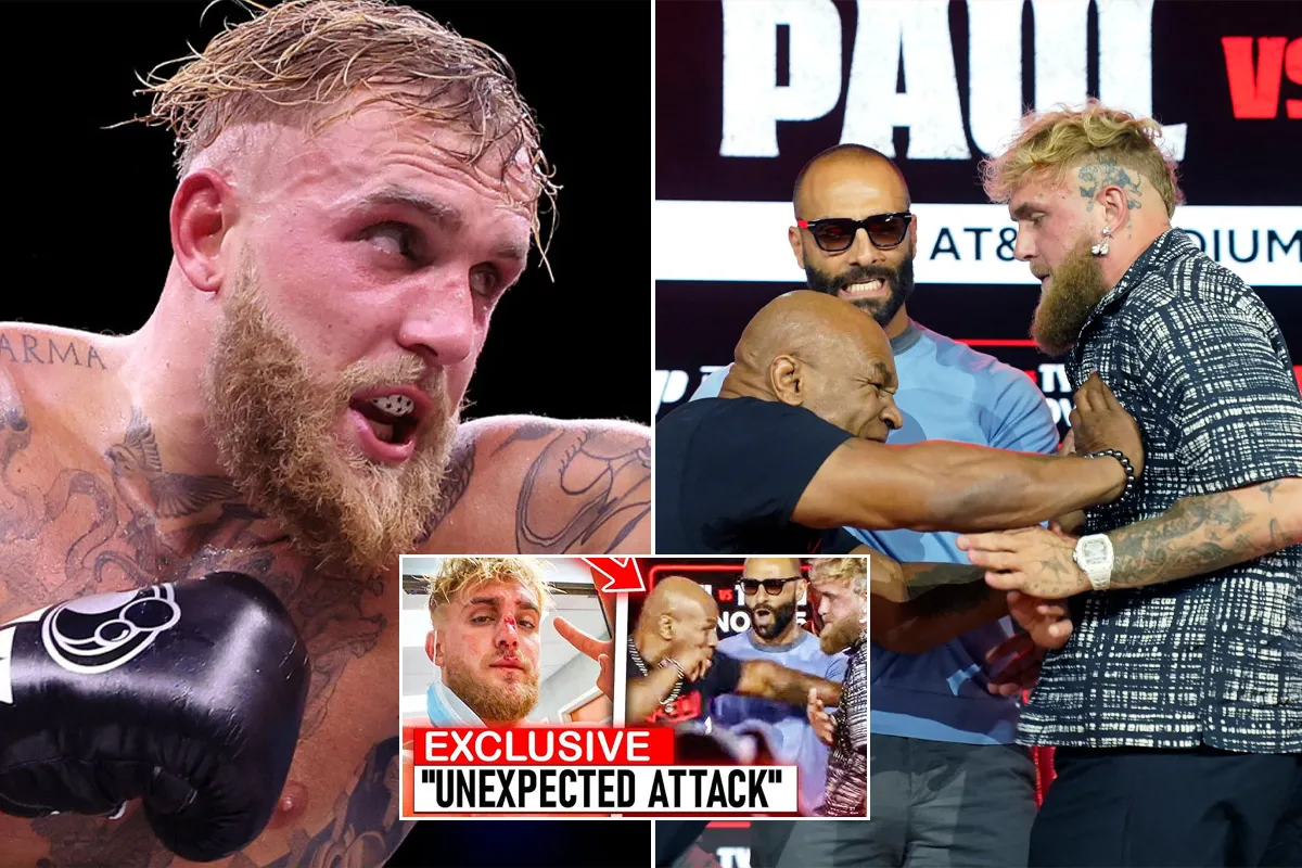 Just Now!! Jake Paul Reacts To Mike Tyson Attacking Him During Face-Off