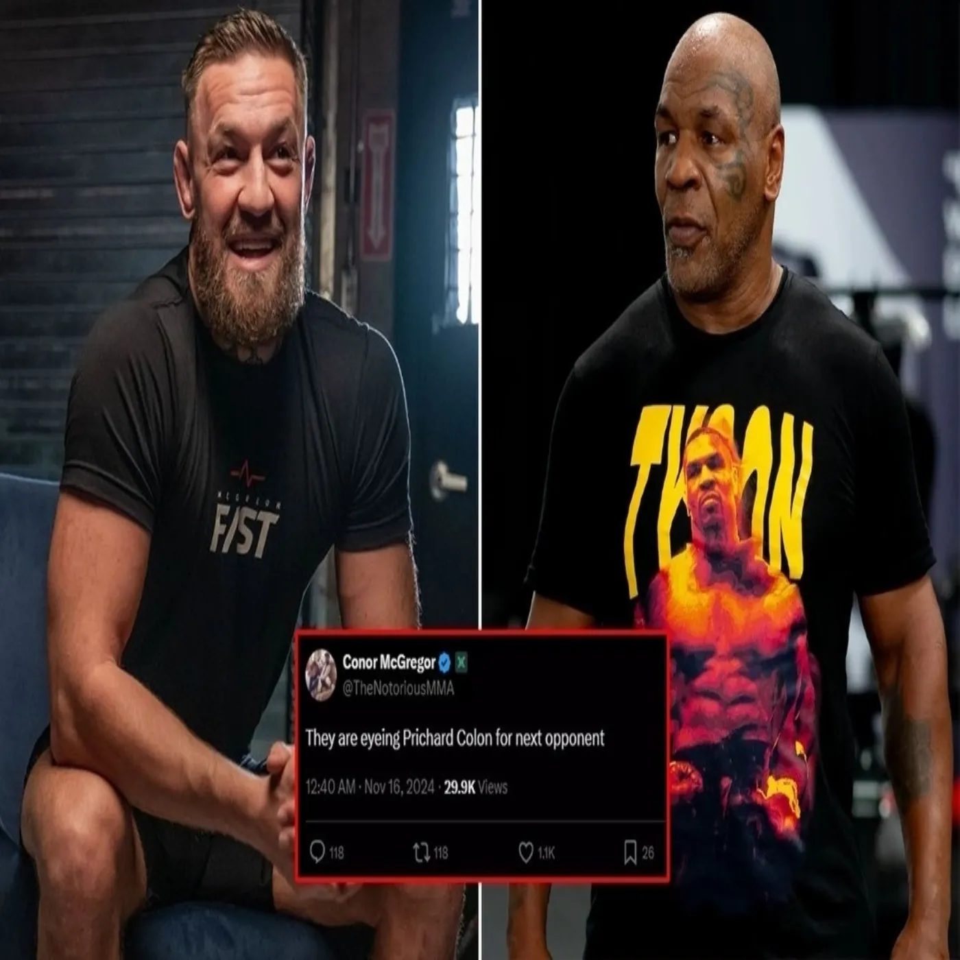 BREAKING: Conor McGregor was recently accused of "going too far" with a now-deleted social media post reacting to the Jake Paul vs Mike Tyson match. Many people reacted strongly, saying that Conor McGregor...