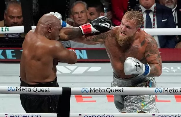 Jake Paul fights Mike Tyson