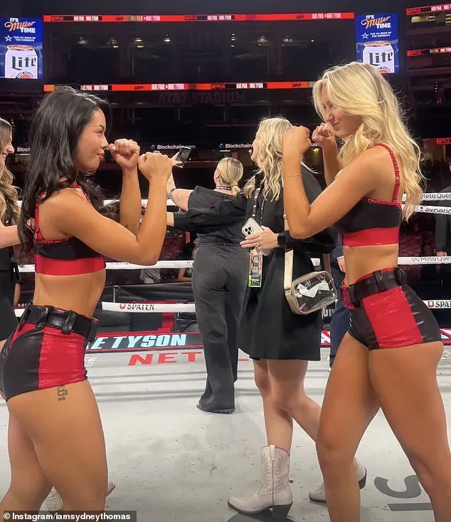 “‘Ring Girl’ Sydney Thomas Hilariously Reacts To Sudden Fame After Mike Tyson Vs Jake Paul – But Then