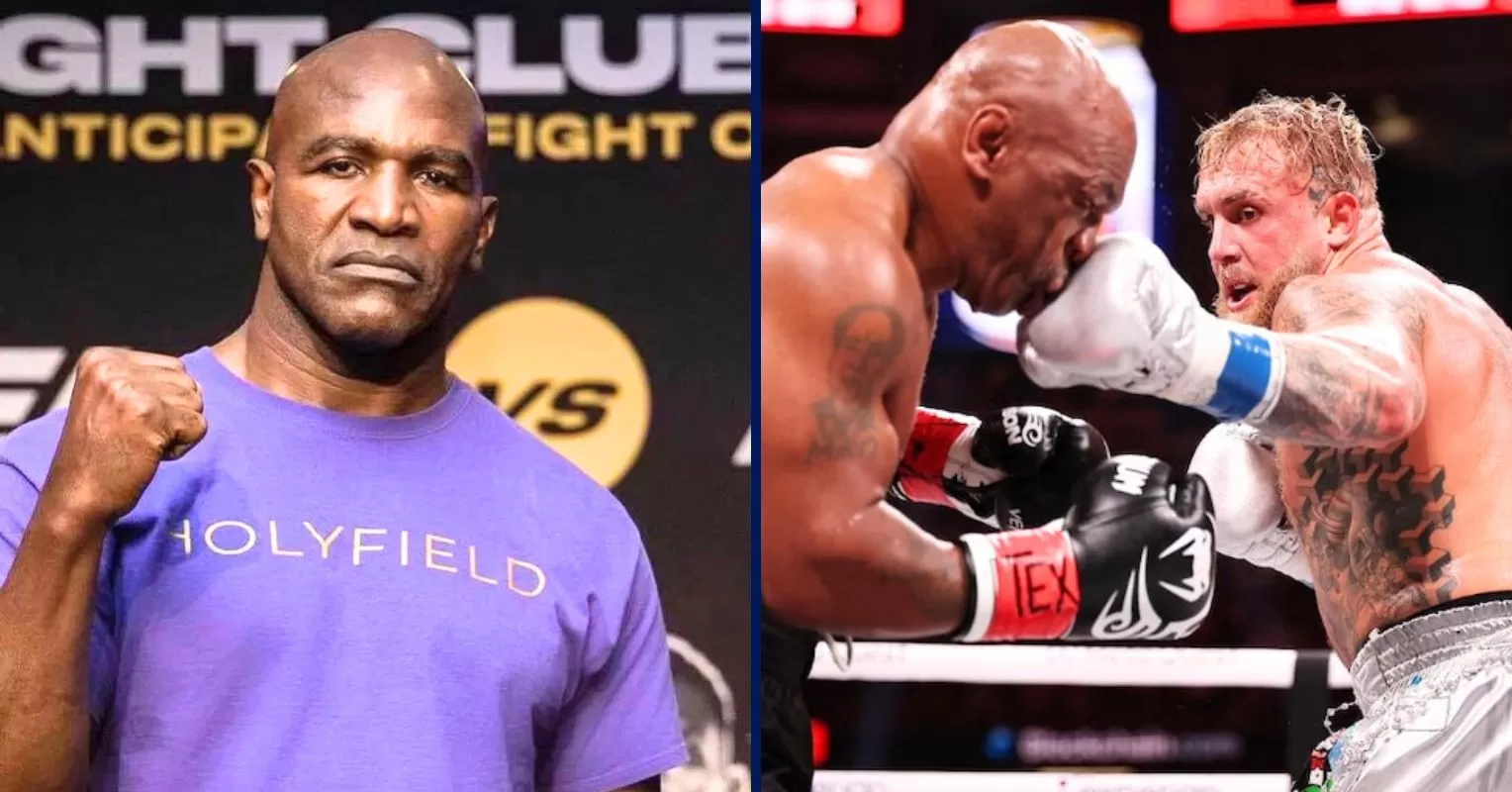 Evander Holyfield Perfectly Sums Up Mike Tyson'S Performance Against Jake Paul In Just 5 Words