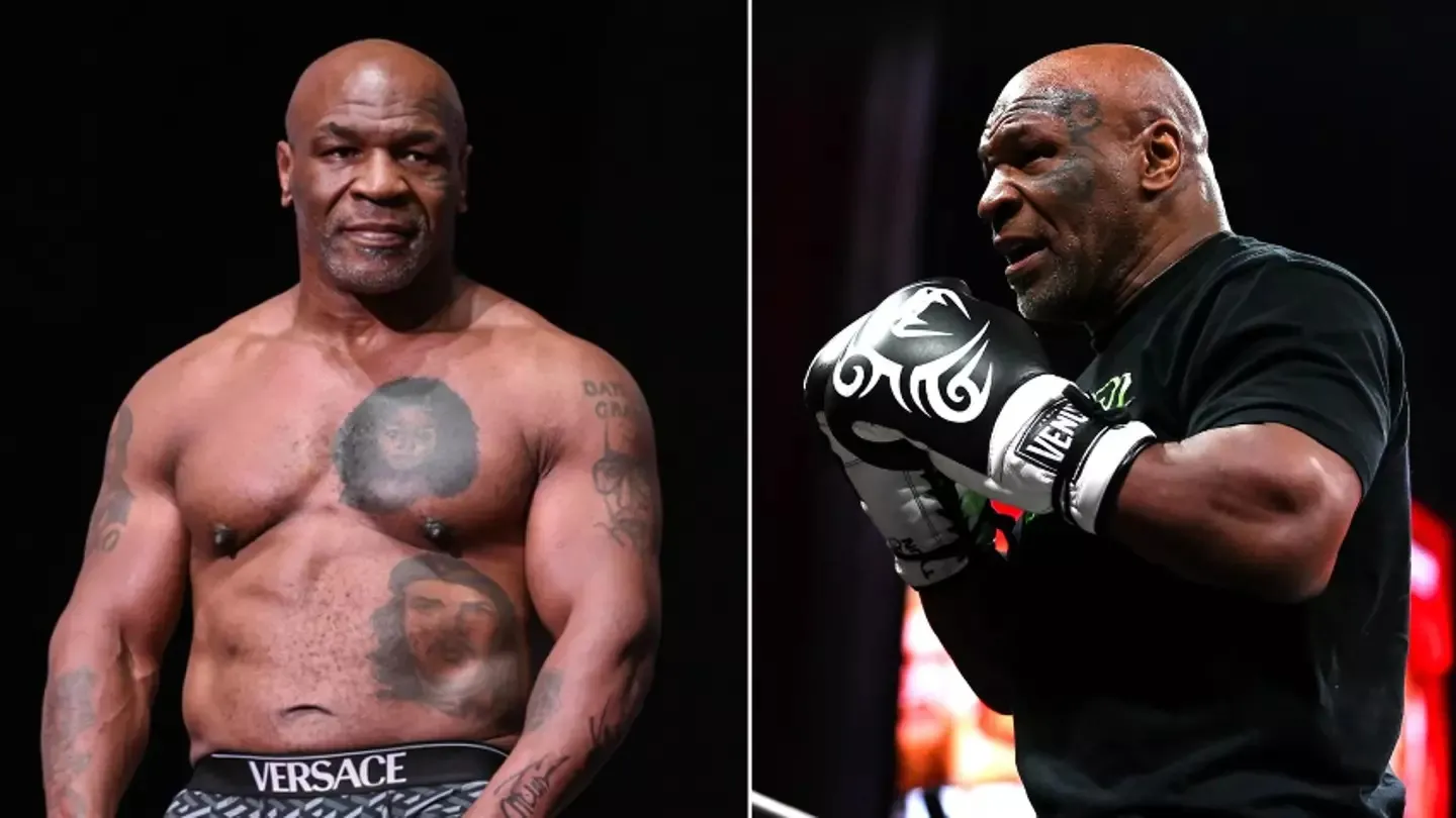 Mike Tyson Reveals Why He Bit His Gloves During Fight Against Jake Paul, Leaving Commentary Team Baffled