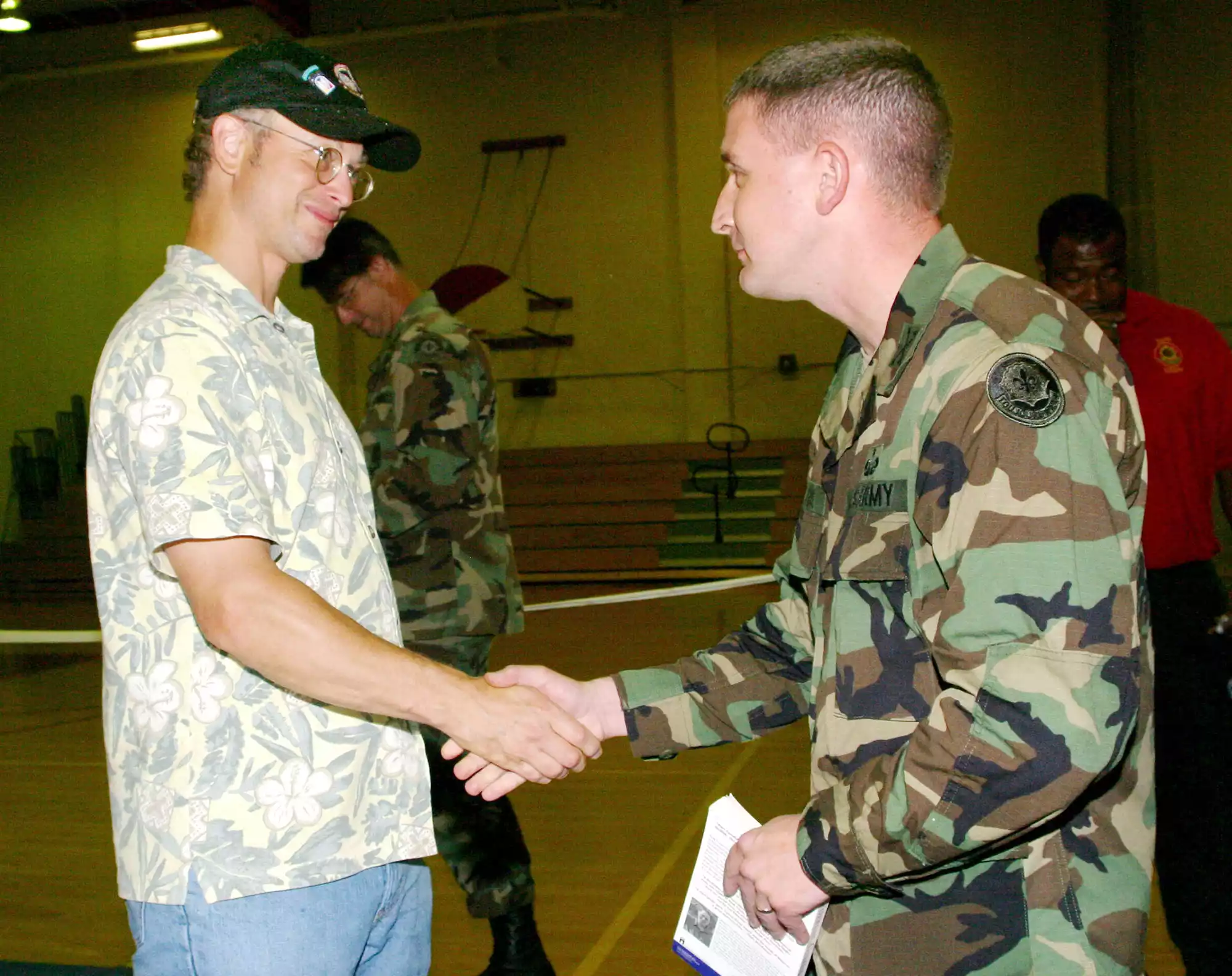 Actor Gary Sinise Tours with his Band for soldiers in United States