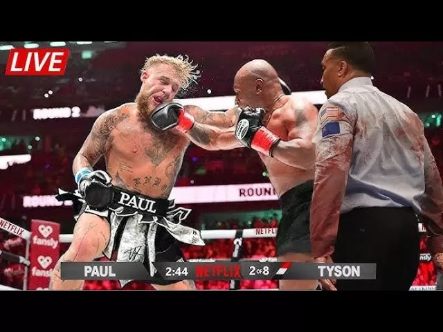 Mike Tyson VS Jake Paul Full Fight - YouTube