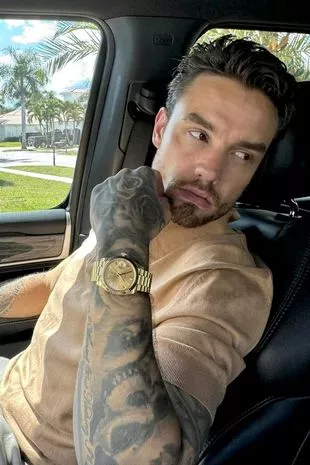 Liam Payne wore a yellow-gold Rolex Day-Date 40 with a champagne dial, which retails at around $40,100 (£31,043)