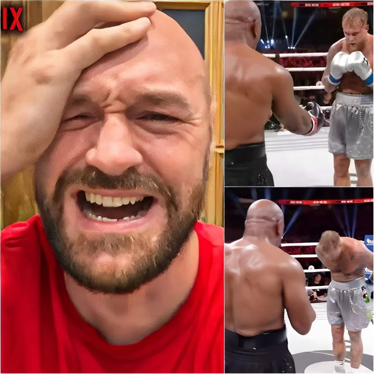 “¡Idiota!” Tyson Fury Se Burla De Mike Por Fingir Una Pelea Con Jake Paul