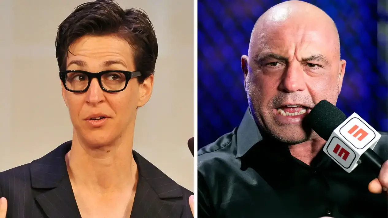 Joe Rogan To Replace Rachel Maddow as MSNBC’s Prime-Time Host After Elon Musk Takeover