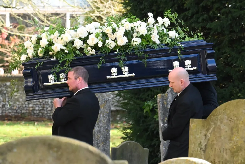 El ataúd de Liam Payne en su funeral