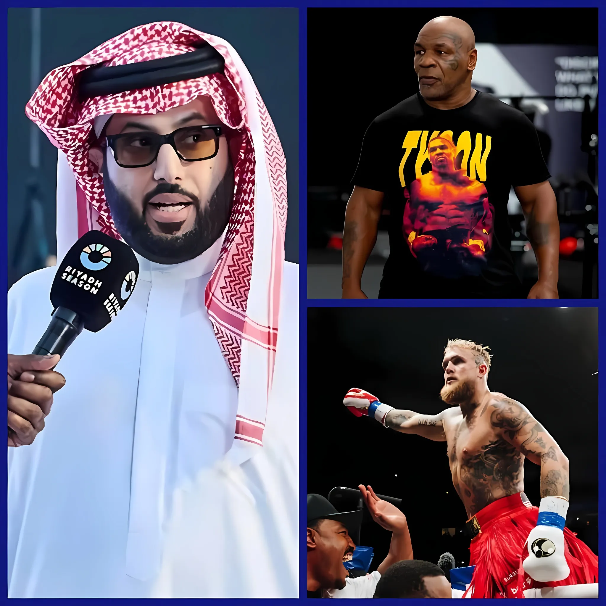 Der Saudische Milliardär Turki Alalshikh Bietet Mike 700 Millionen Dollar, Wenn Mike Tyson Sich Bereit Erklärt, In Einem Echten Boxkampf Gegen Jake Paul Zu Kämpfen, …