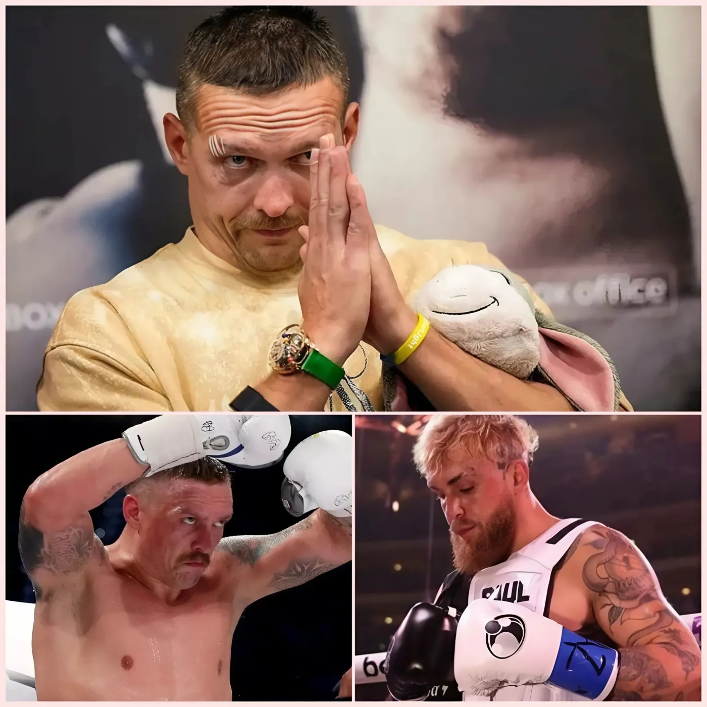 Usyk renvoie Jake Paul avant de se battre avec Mike Tyson : "Je devrais me battre avec une main attachée dans le dos"