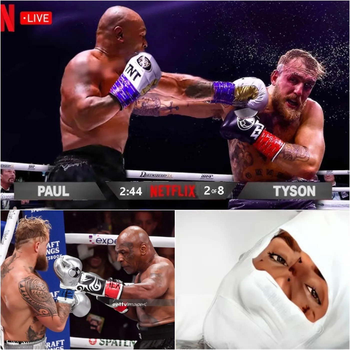 Mike Tyson Gives Jake Paul A “Historic Knockout” In 30 Seconds After An Altercation At The Press Conference!