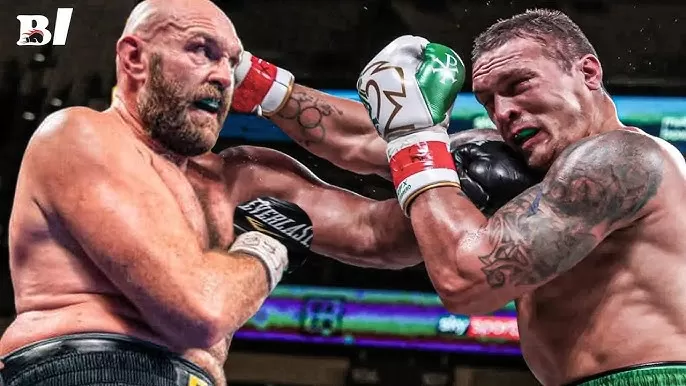 “Batalla de titanes” Oleksandr Usyk pierde su primera pelea a puerta cerrada con Tyson Fury antes del gran día