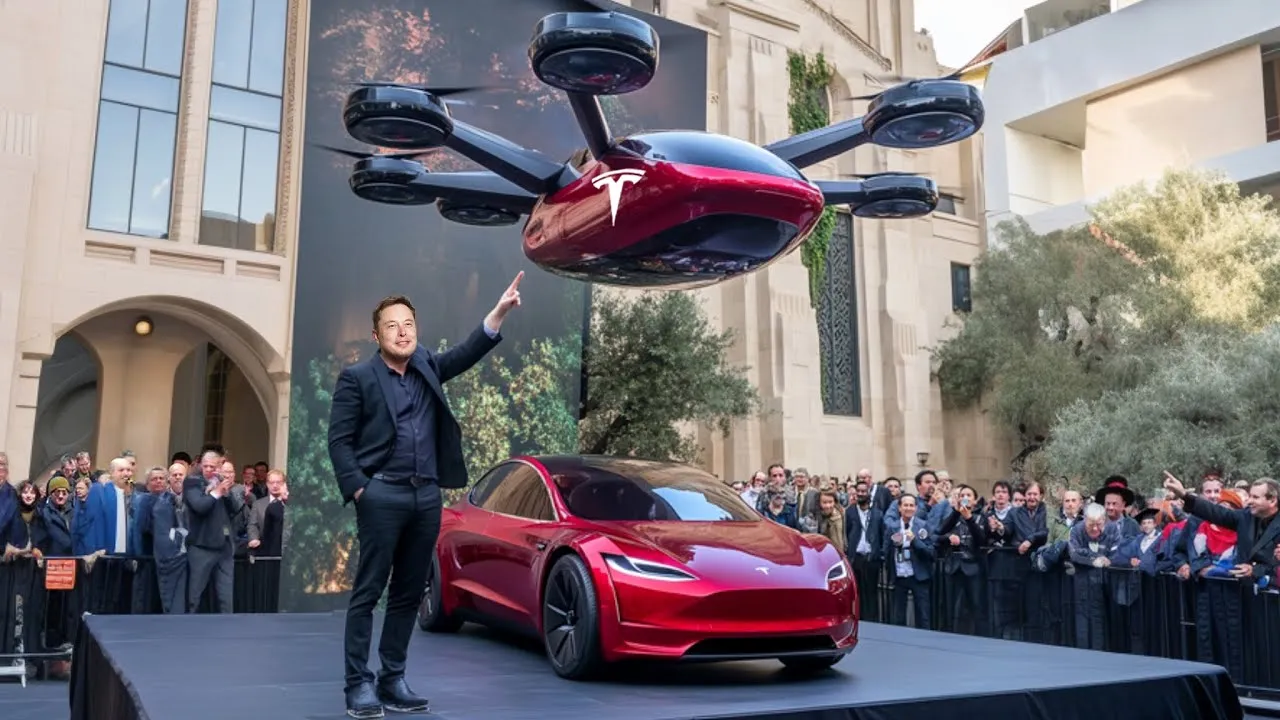 Elon Musk Sconvolge Il Mondo: Il Primo Aereo Di Tesla Prende Il Volo