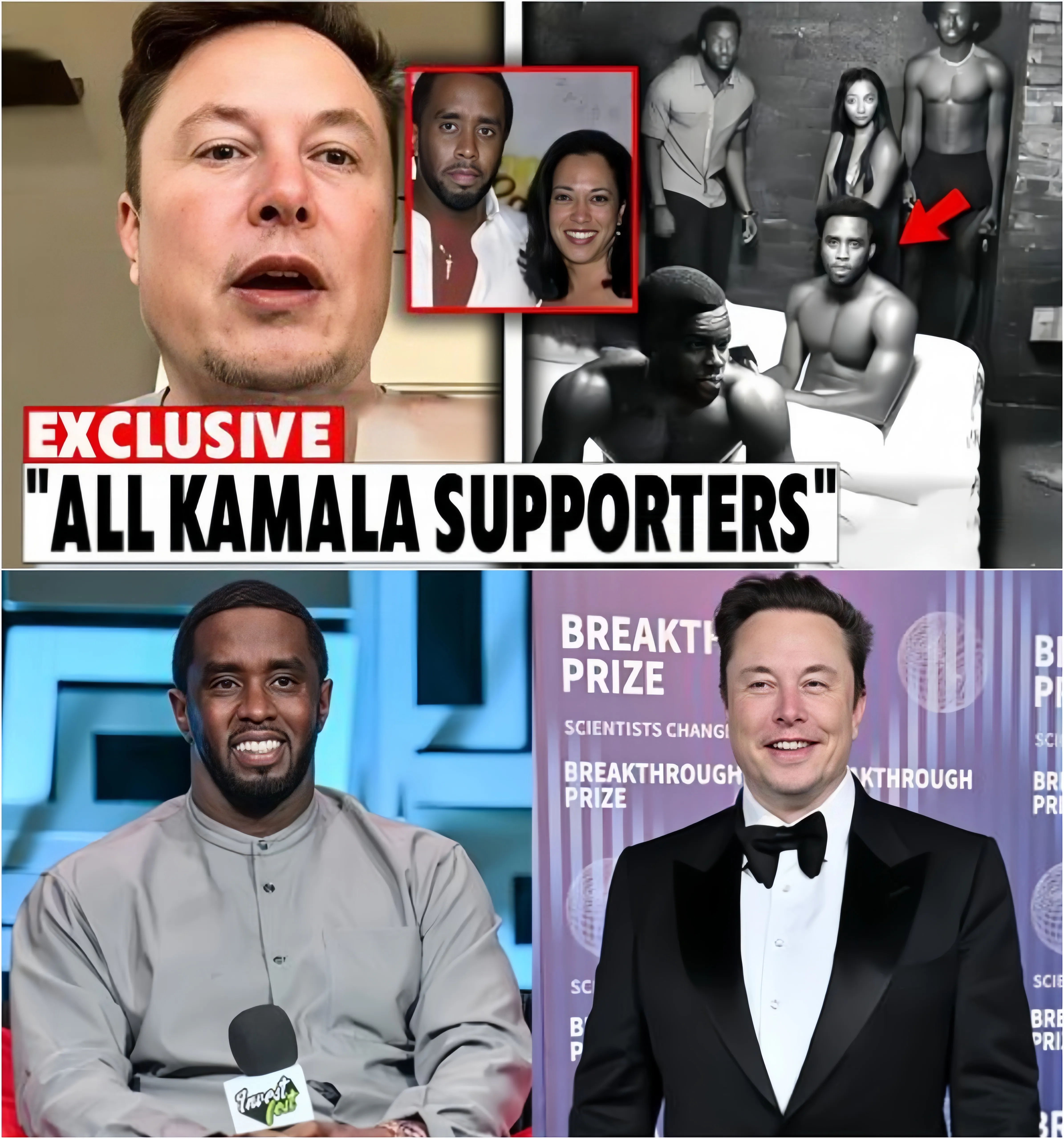 Breaking News: Elon Musk Reveals A Surprising Guest List For Diddy's Exclusive Parties: A Who's Who Of Hollywood And Powerful People