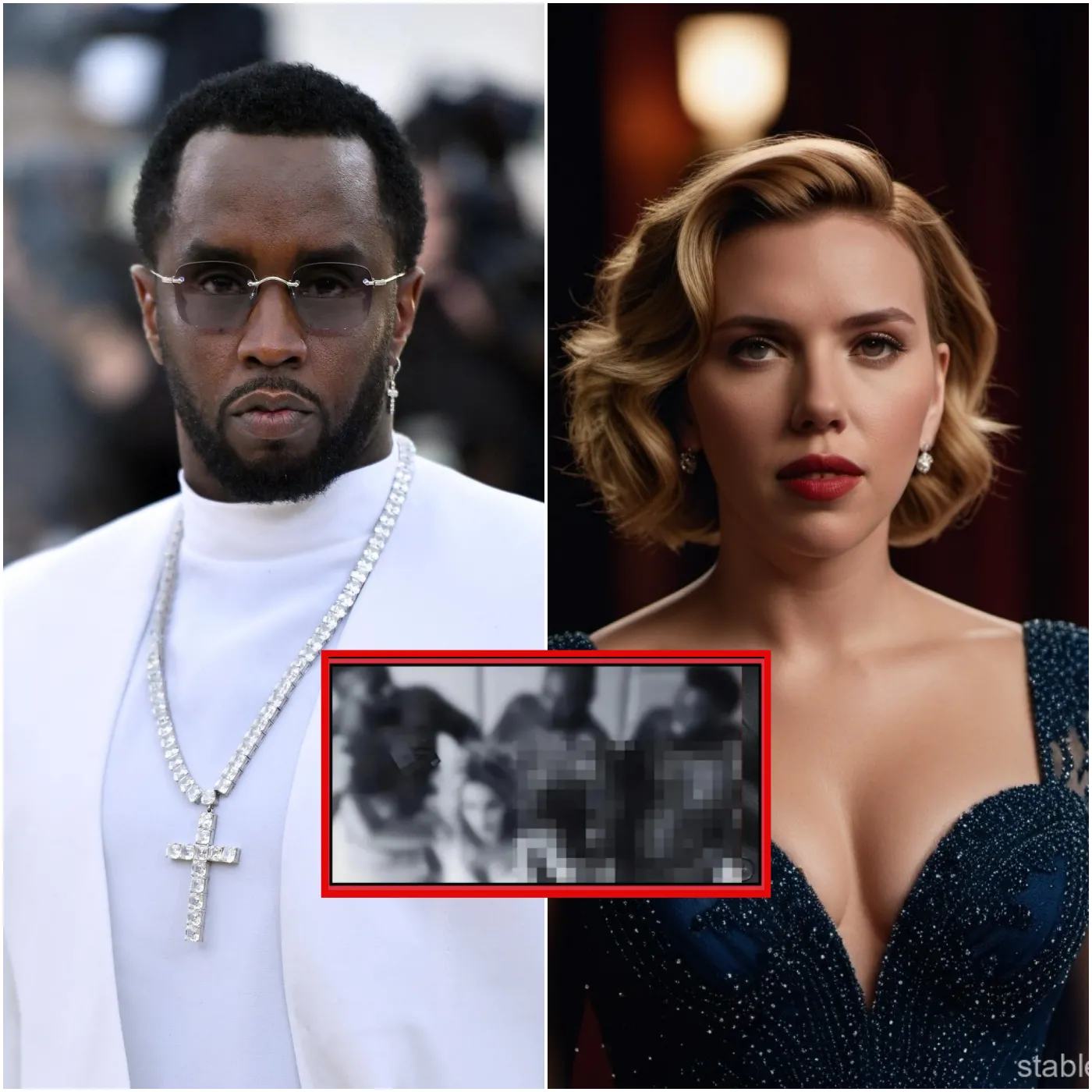 The Truth Behind The Title "Queen of Paga": The Shocking Clips of Scarlett Johansson and Diddy