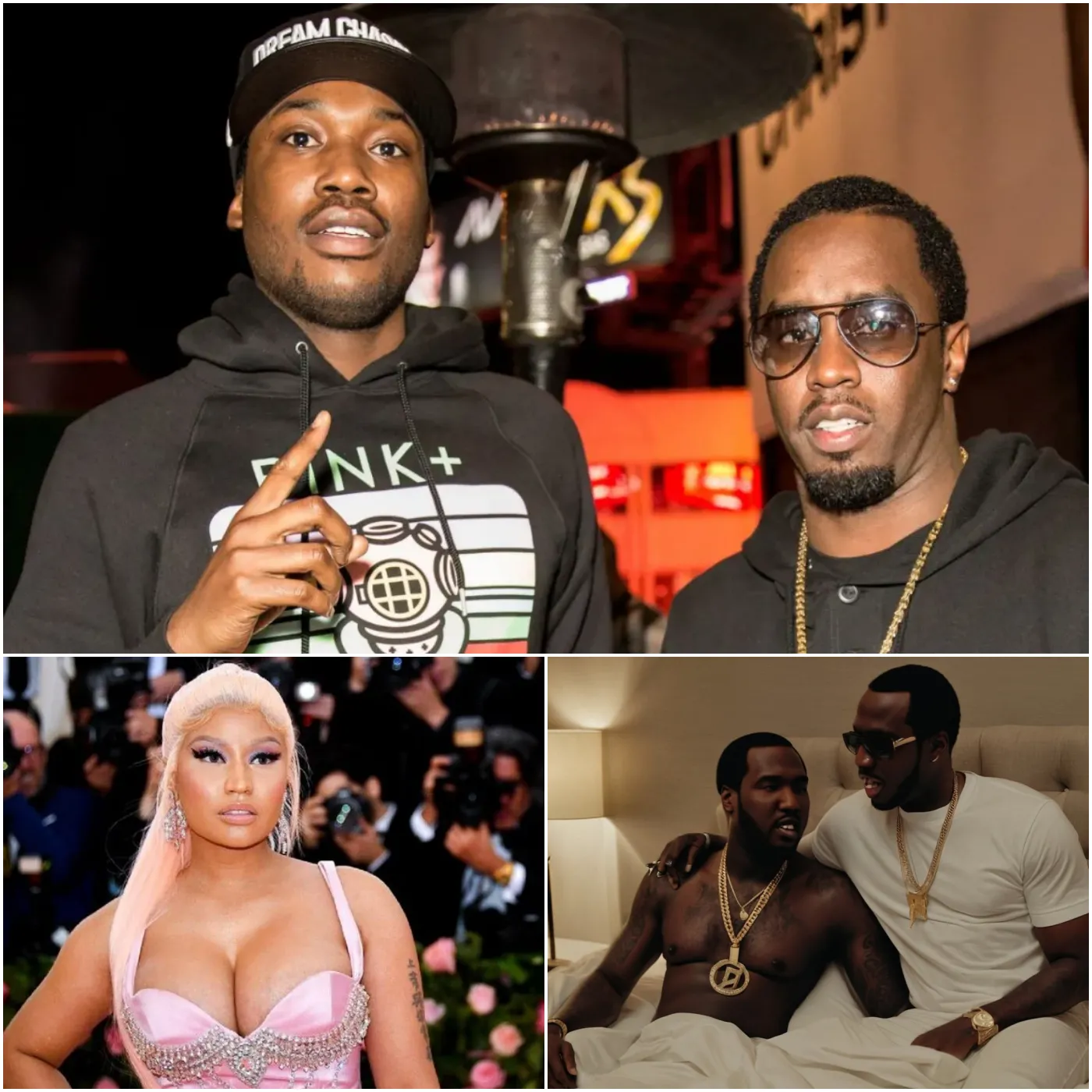 ¡Meek Mill y Diddy acusados ​​de comportamiento inapropiado en impactante acusación contra Nicki Minaj!