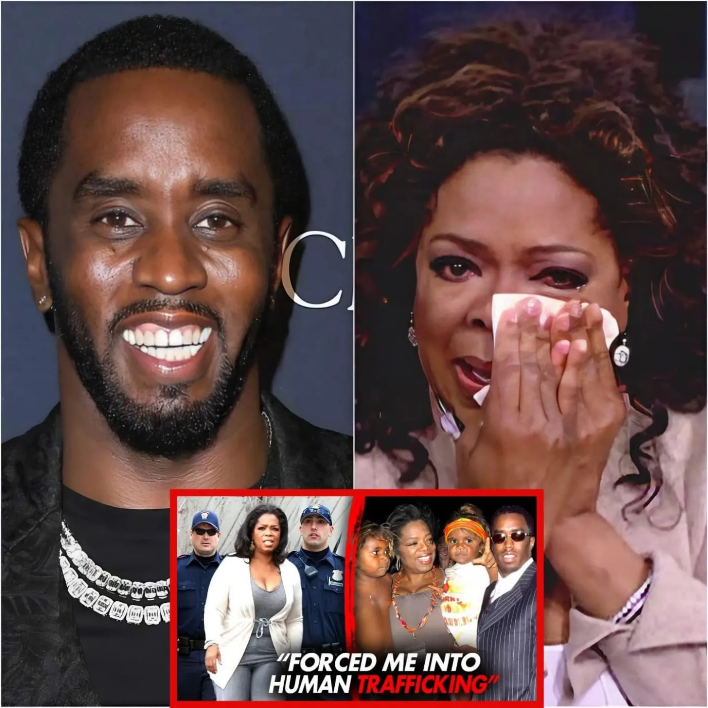 Se cancela el Club de lectura de Oprah: Oprah rompe a llorar después de que Diddy publicara videos controvertidos de la fiesta.