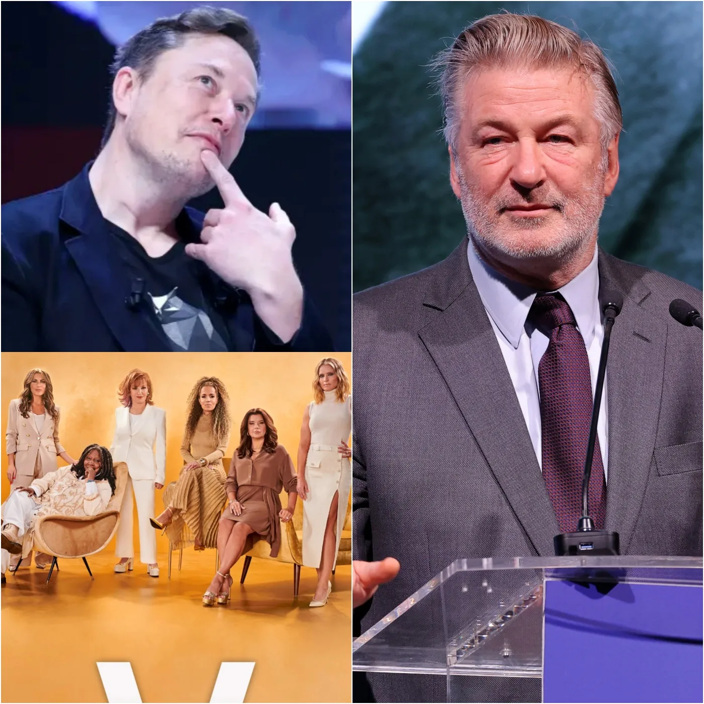 إيلون ماسك يشتري شركة Abc مقابل 790 مليون دولار ويلغي برنامج The View بعد أن وصفه أليك بالدوين بـ "Ccumbag" في العرض 1 إيلون ماسك يشتري شركة Abc مقابل 790 مليون دولار ويلغي برنامج The View بعد أن وصفه أليك بالدوين بـ "Ccumbag" في العرض