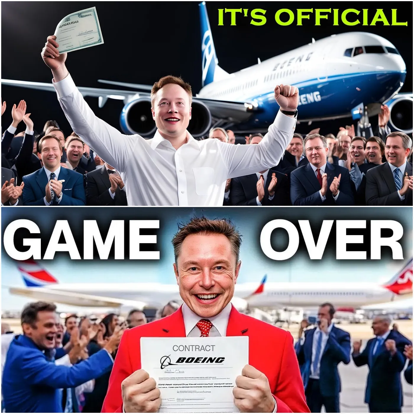 IL Y A 1 MINUTE : Elon Musk VIENT D’ACHETER Boeing ET MET FIN À TOUTE CONCURRENCE 1 IL Y A 1 MINUTE : Elon Musk VIENT D’ACHETER Boeing ET MET FIN À TOUTE CONCURRENCE