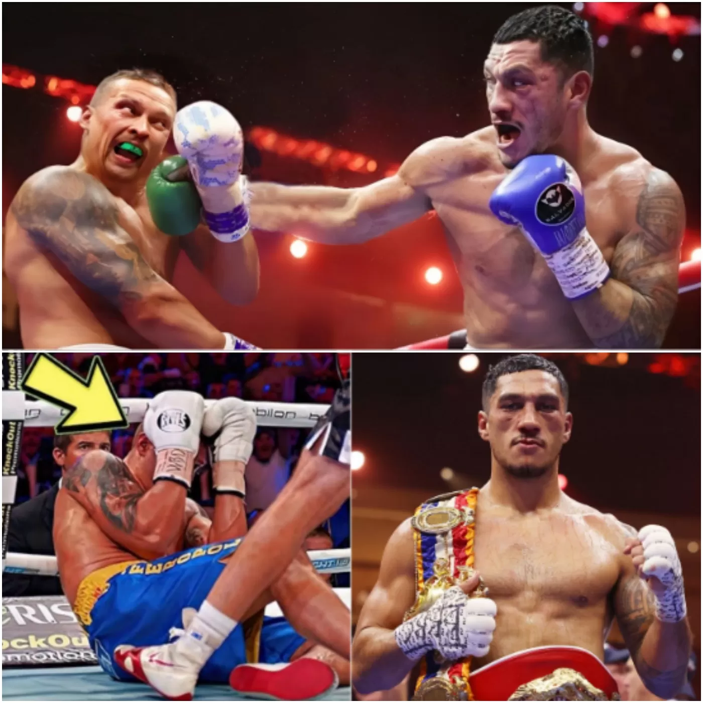 Unbelievable Knockout: Jai Opetaia Makes History, Defeating Oleksandr Usyk In The Fifth Round To Seize The Championship! 1 Unbelievable Knockout: Jai Opetaia Makes History, Defeating Oleksandr Usyk In The Fifth Round To Seize The Championship!