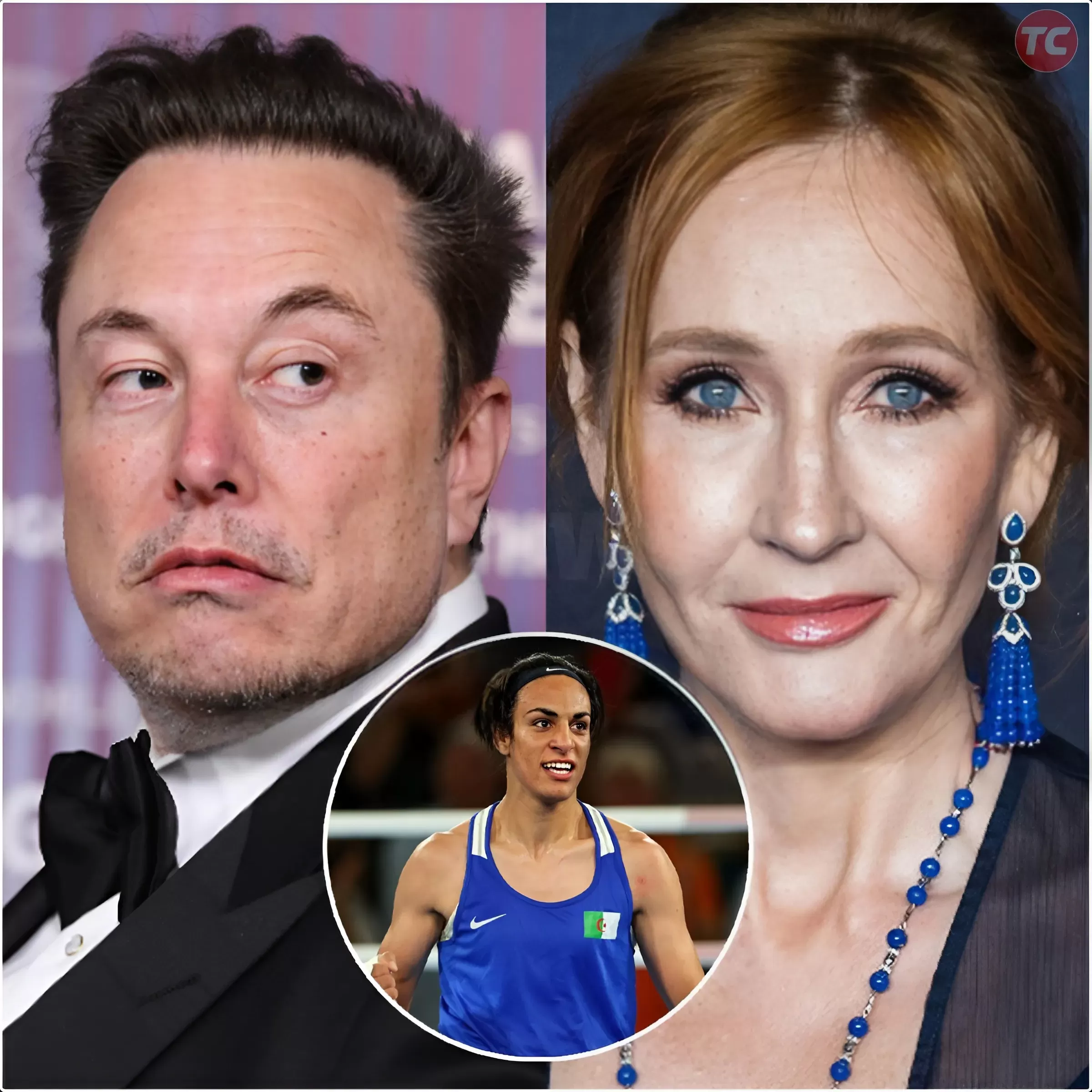 🔴Dernière minute : Elon Musk s’associe à JK Rowling pour lancer la plus grande campagne de l’histoire contre Imane Khelif et les LGBT dans le sport féminin ! 1 🔴Dernière minute : Elon Musk s’associe à JK Rowling pour lancer la plus grande campagne de l’histoire contre Imane Khelif et les LGBT dans le sport féminin !
