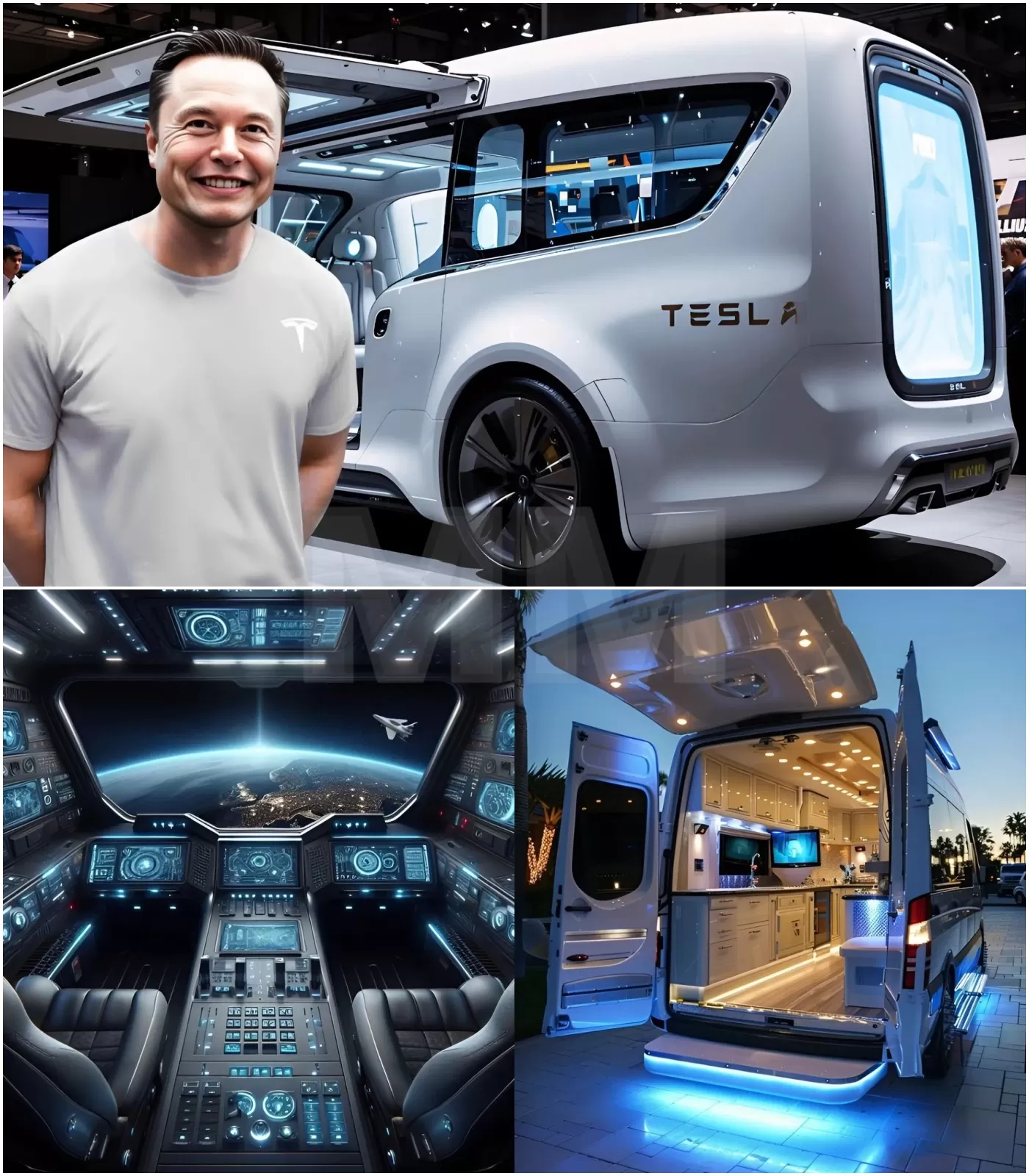 🔴Elon Musk : « Le camping-car Tesla 2025 ressemble à un VAISSEAU SPATIAL ! » 1 🔴Elon Musk : « Le camping-car Tesla 2025 ressemble à un VAISSEAU SPATIAL ! »