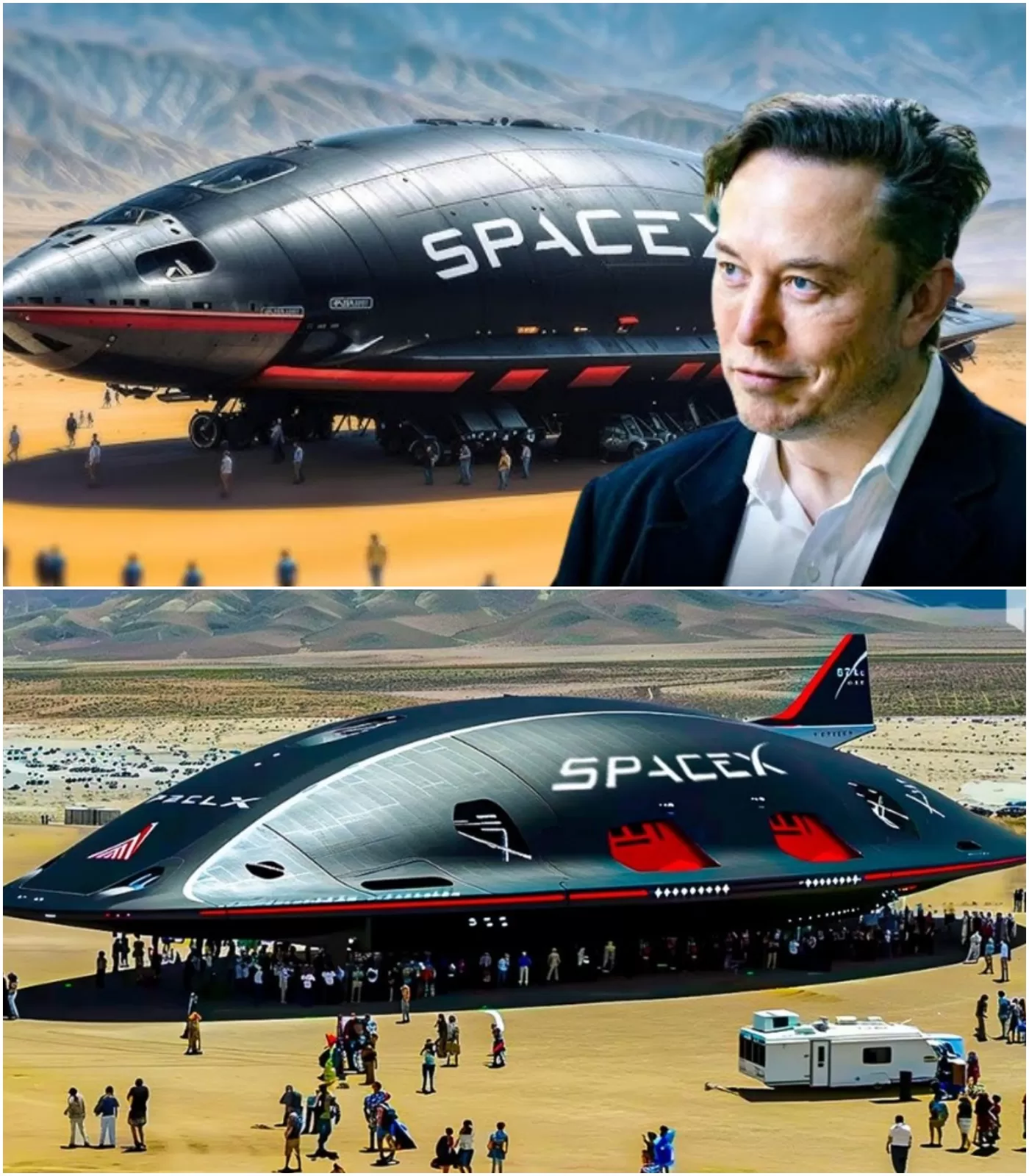 🔴Elon Musk dévoile un avion de combat OVNI qui défie la physique 1 🔴Elon Musk dévoile un avion de combat OVNI qui défie la physique