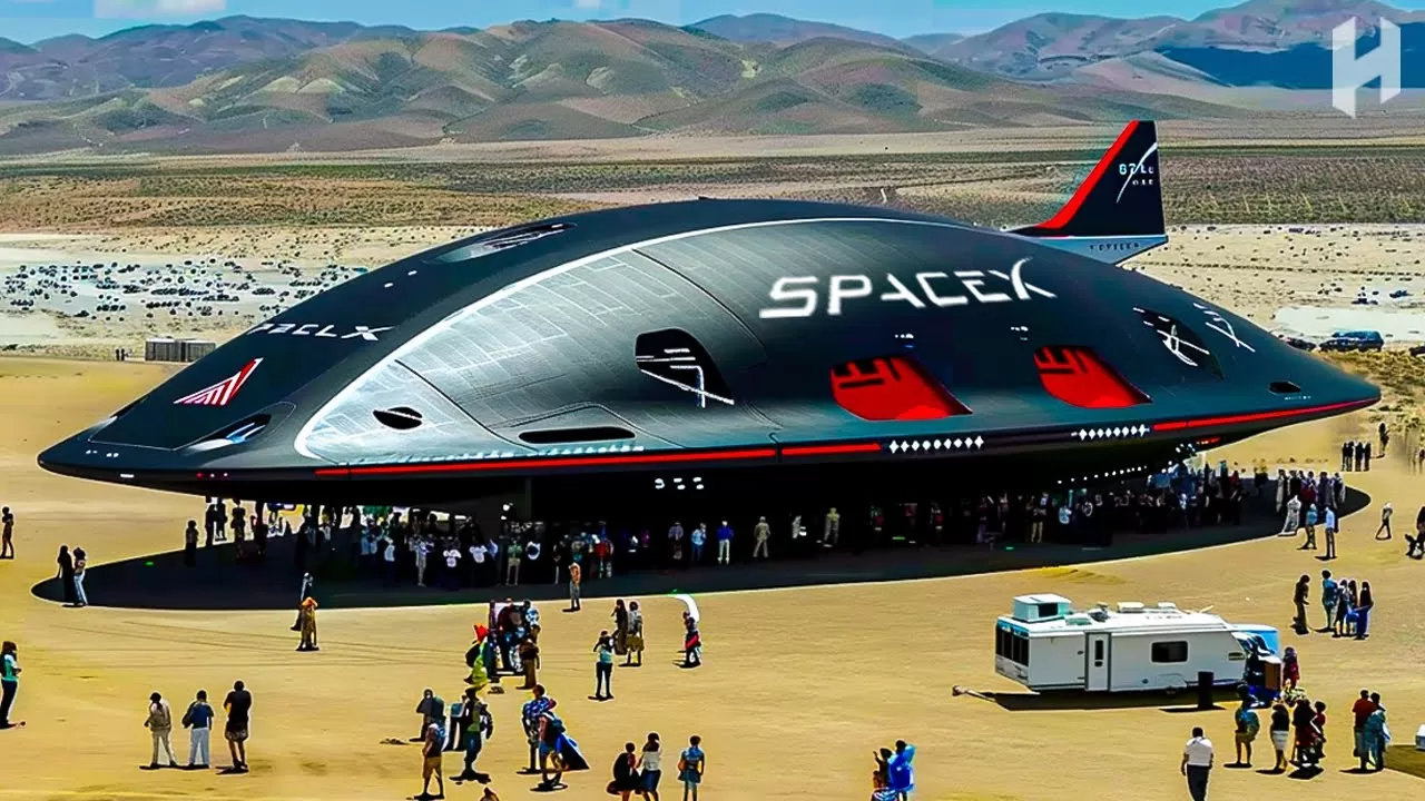 🔴Elon Musk dévoile un avion de combat OVNI qui défie la physique 2 🔴Elon Musk dévoile un avion de combat OVNI qui défie la physique