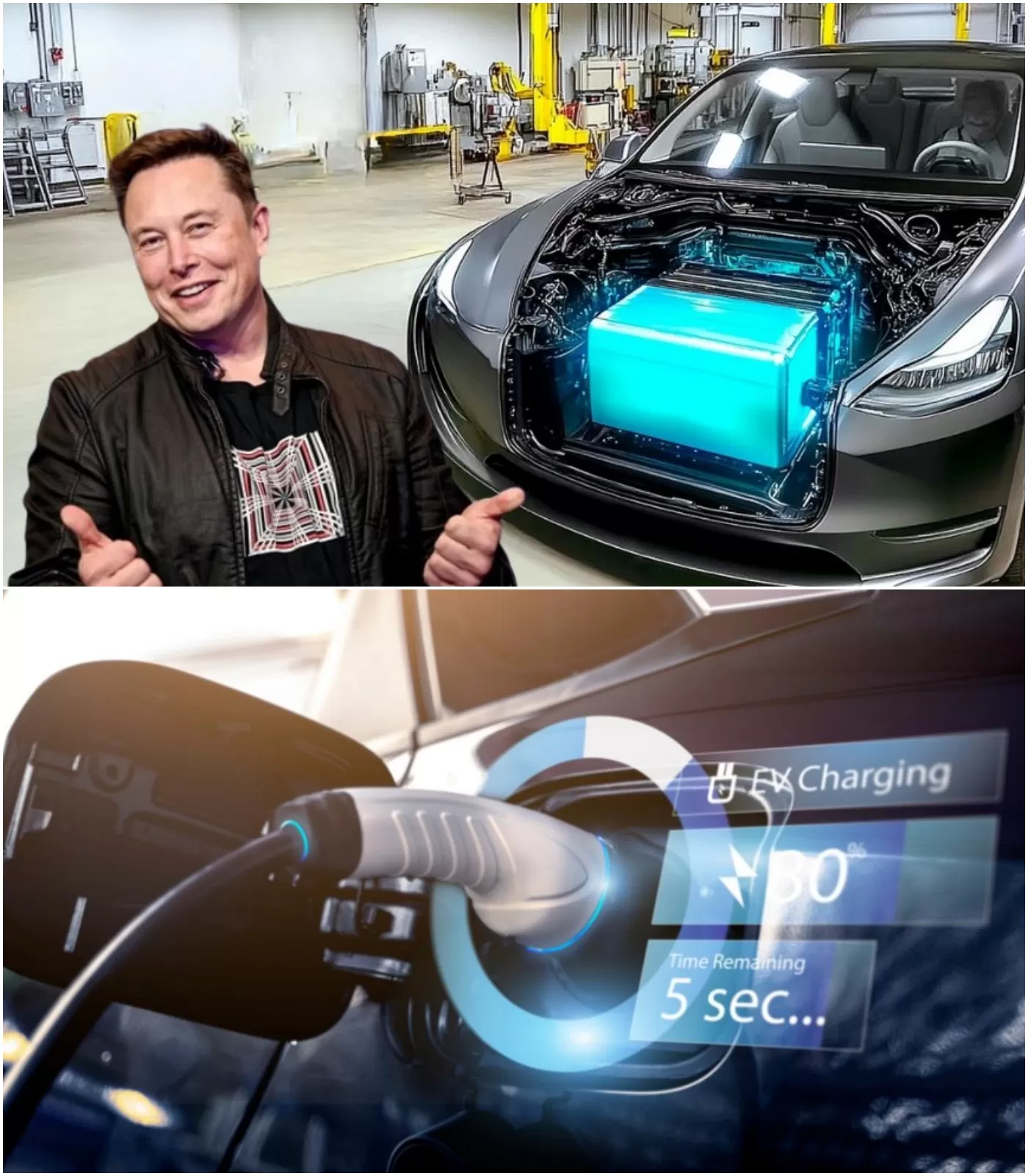 🔴Elon Musk annonce la NOUVELLE super batterie aluminium-ion de Tesla avec 15 minutes de charge 1 🔴Elon Musk annonce la NOUVELLE super batterie aluminium-ion de Tesla avec 15 minutes de charge