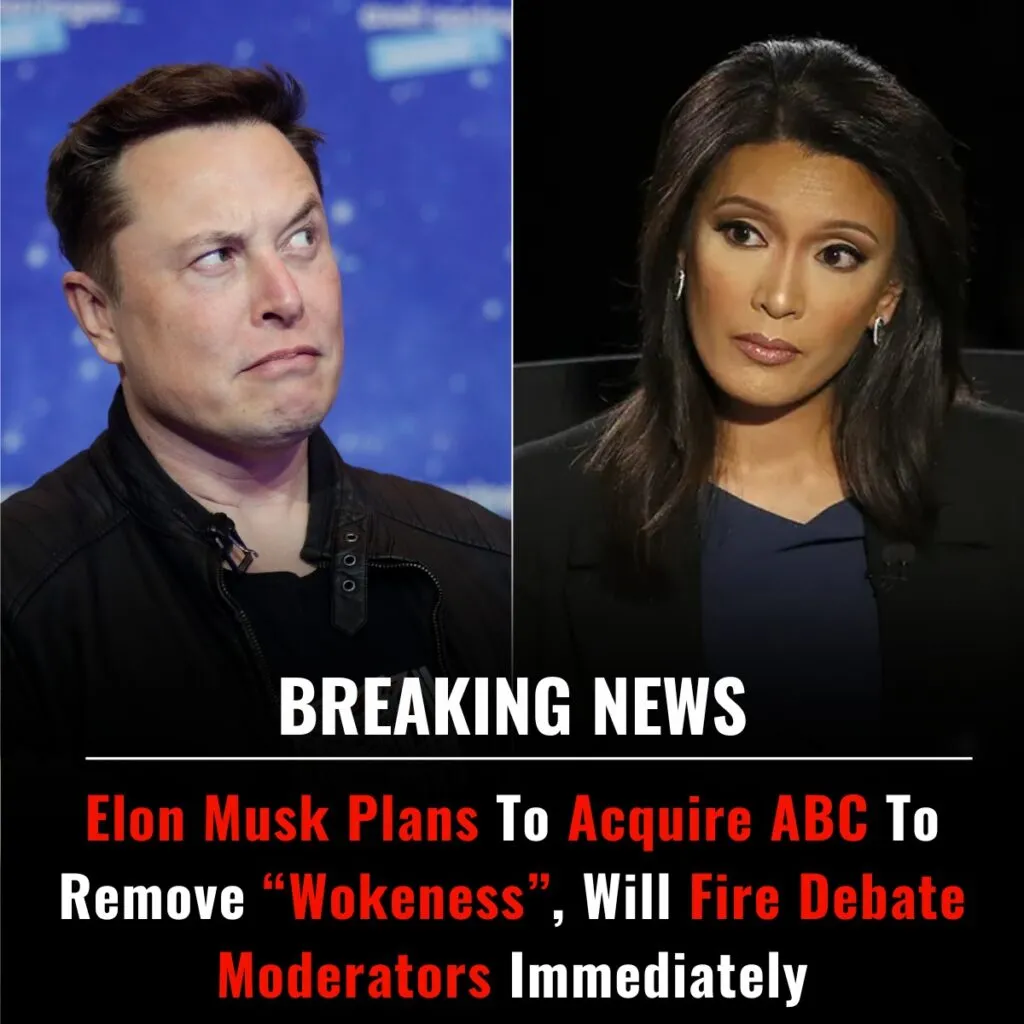 Elon Musk Plans To Acquire ABC To Remove “Wokeness”, Will Fire Debate Moderators Immediately 1 Elon Musk Plans To Acquire ABC To Remove “Wokeness”, Will Fire Debate Moderators Immediately