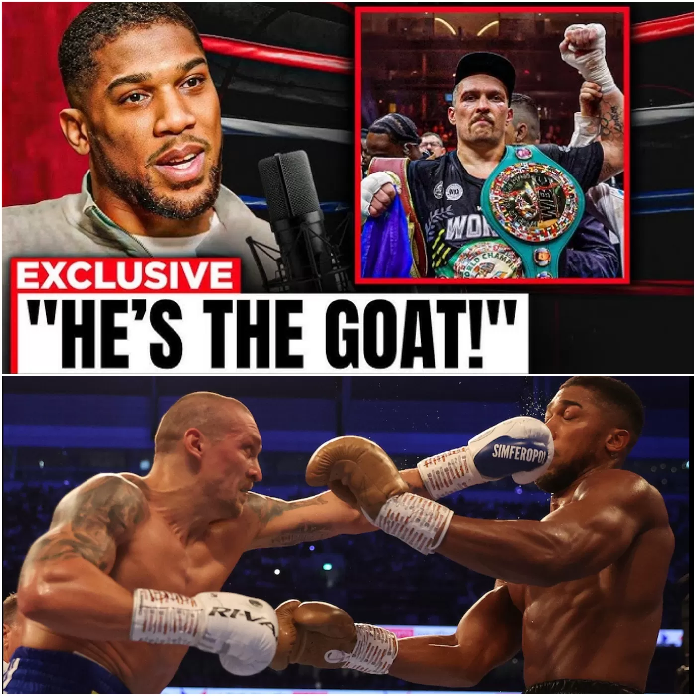 Anthony Joshua Explains Why No One Can Defeat Oleksandr Usyk: A Detailed Explanation Of The Undefeated Champion'S Superiority 1 Anthony Joshua Explains Why No One Can Defeat Oleksandr Usyk: A Detailed Explanation Of The Undefeated Champion'S Superiority