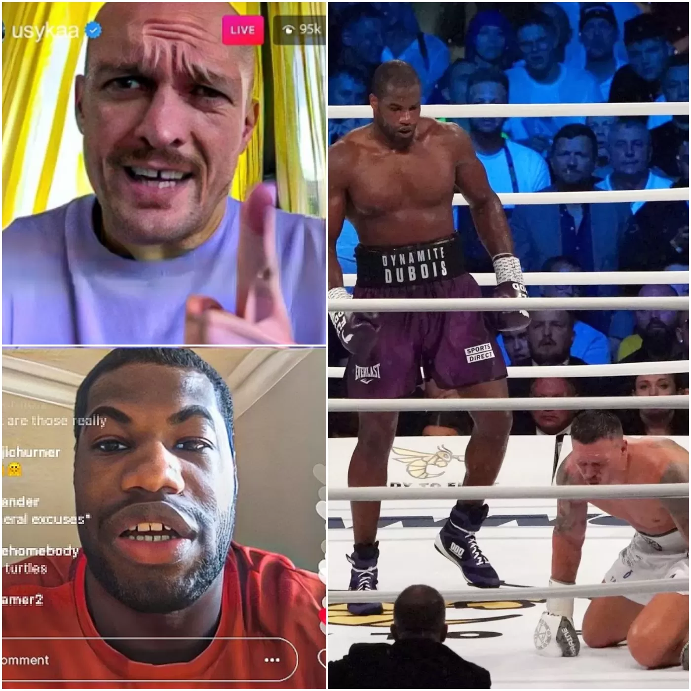 3 Mins Ago!! Oleksandr Usyk & Daniel Dubois Trade Verbal Blows At Ig Live 1 3 Mins Ago!! Oleksandr Usyk & Daniel Dubois Trade Verbal Blows At Ig Live