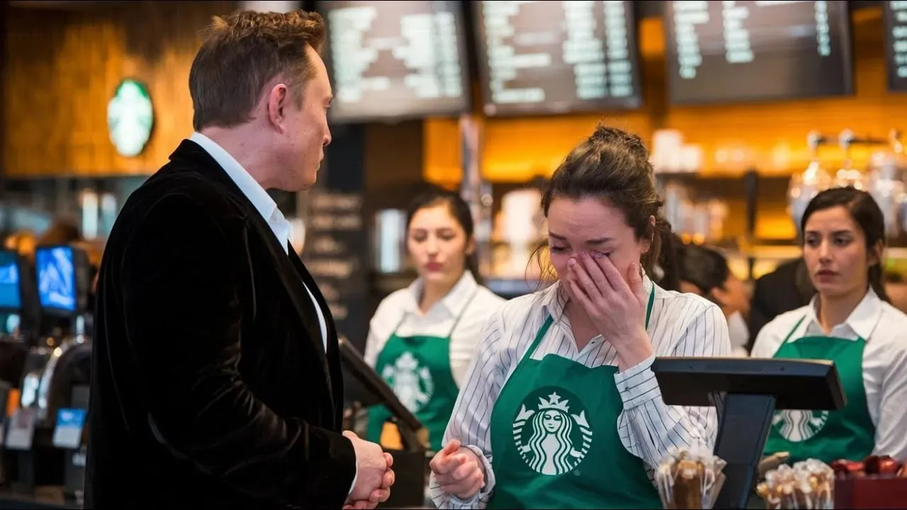 Elon Musk Stops When He Hears Starbucks Cashier Can'T Afford Gift For Her Daughter And Does This 3 Elon Musk Stops When He Hears Starbucks Cashier Can'T Afford Gift For Her Daughter And Does This