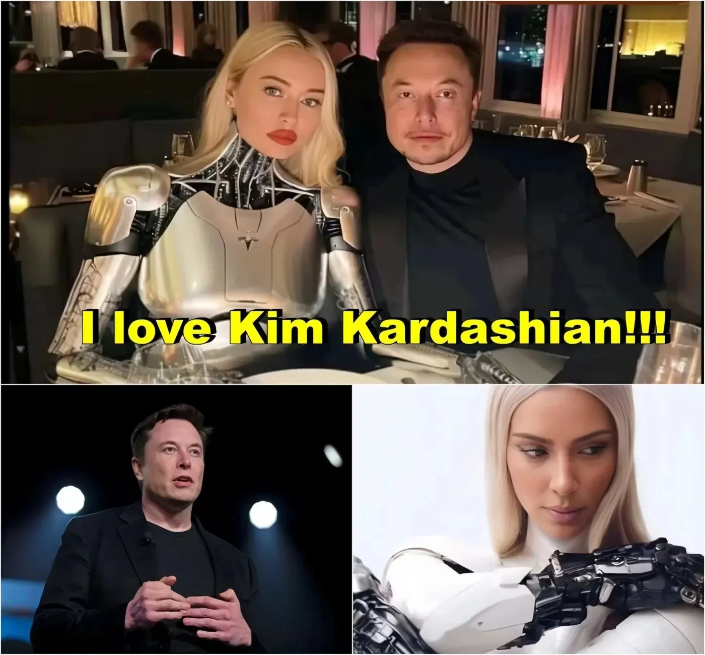 Dernières Nouvelles : Elon Musk Choque Le Monde Avec Sa Technologie Après Avoir Dépensé Plus De 15 Milliards De Dollars Pour Convaincre Kim Kardashian De Devenir Son Robot 3 Dernières Nouvelles : Elon Musk Choque Le Monde Avec Sa Technologie Après Avoir Dépensé Plus De 15 Milliards De Dollars Pour Convaincre Kim Kardashian De Devenir Son Robot
