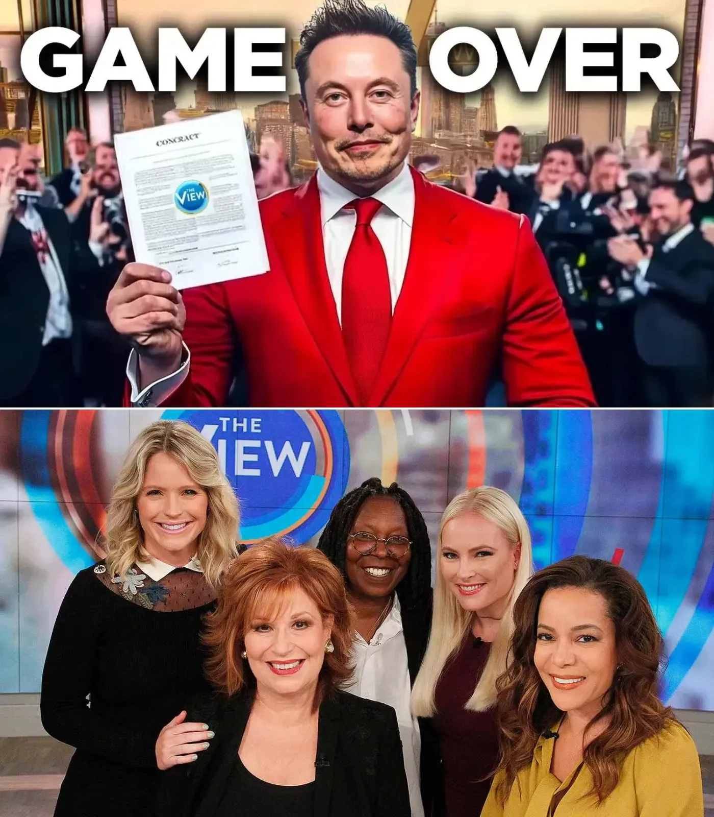 Elon Musk Acquires The View for $900 Million, Promises to End Toxicity and Free Whoopi Goldberg 1 Elon Musk Acquires The View for $900 Million, Promises to End Toxicity and Free Whoopi Goldberg