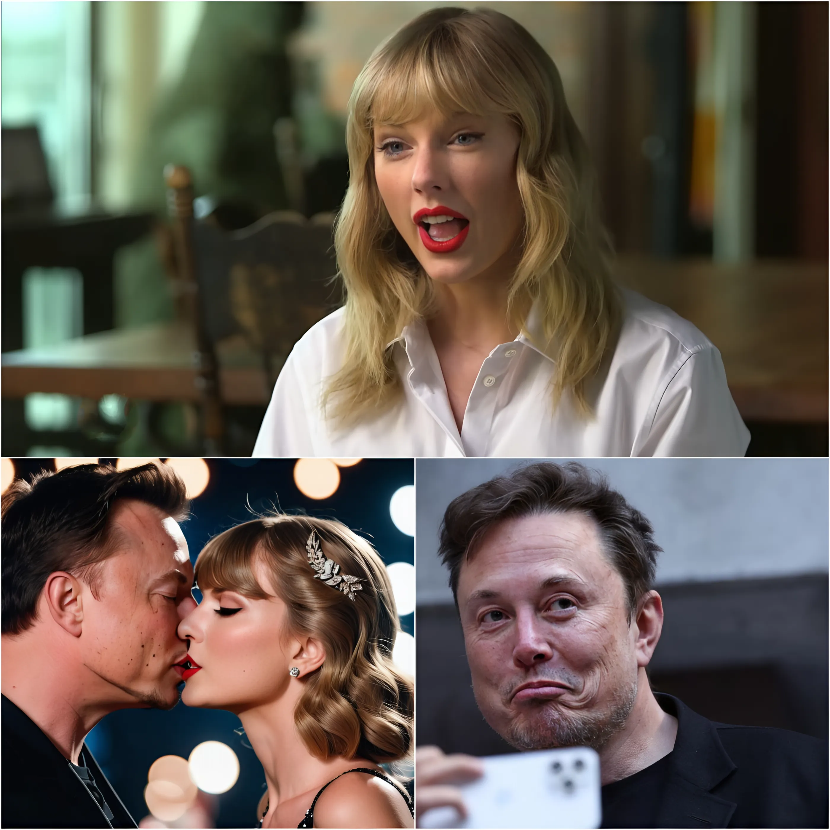 Breaking news: Taylor Swift shocks by announcing her intention to marry American billionaire Elon Musk on the condition that he shares half of his wealth with her. 1 Breaking news: Taylor Swift shocks by announcing her intention to marry American billionaire Elon Musk on the condition that he shares half of his wealth with her.