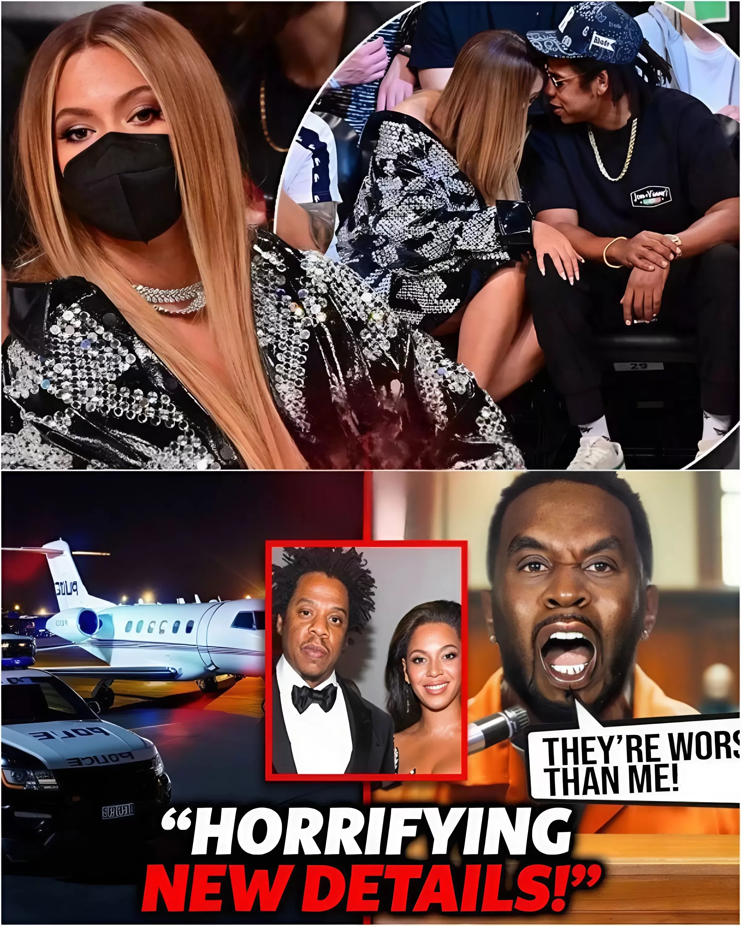 🛑Jay Z et Beyopce S’ENFUYENT alors que Diddy CONFIRME ENFIN ce que nous craignions [Eh bien Beyoncé et Jay Z, je suis sûr qu’ils ont du sₐng sυr l*s ma!ns 1 🛑Jay Z et Beyopce S’ENFUYENT alors que Diddy CONFIRME ENFIN ce que nous craignions [Eh bien Beyoncé et Jay Z, je suis sûr qu’ils ont du sₐng sυr l*s ma!ns