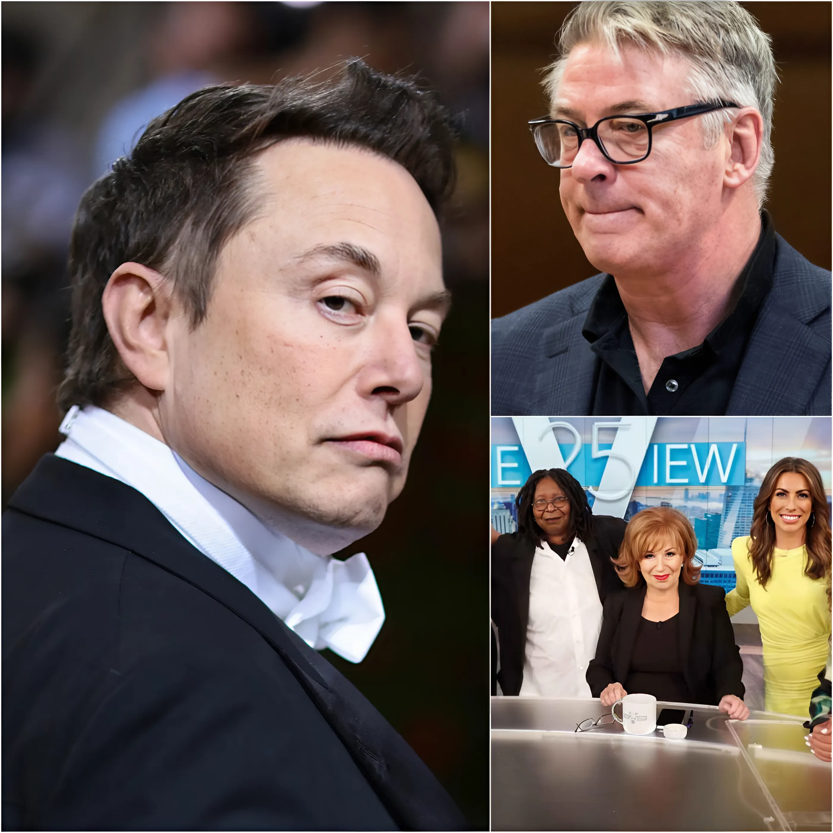 Elon Musk achète la société AB*C pour 790 millions de dollars et annule “The View” après qu’Alec Baldwin l’ait traité de ‘salaud’ dans l’émission.